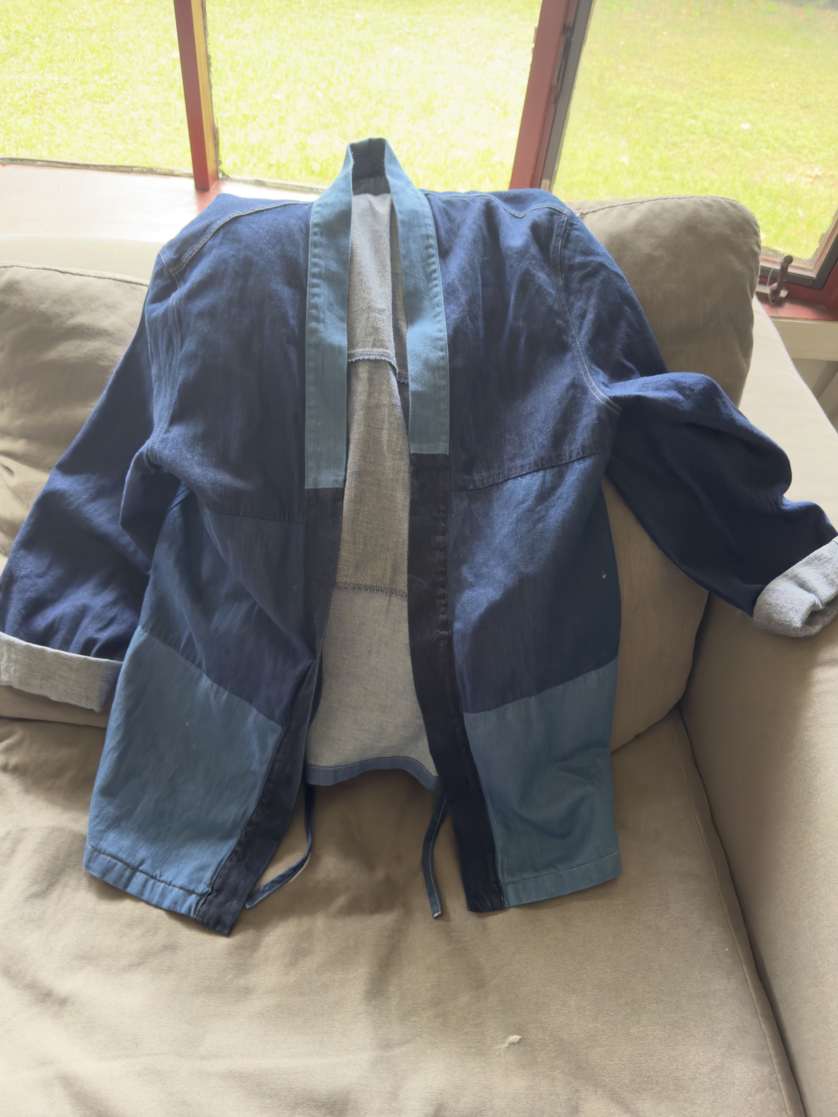 Kakashi Patchwork Denim Jacket