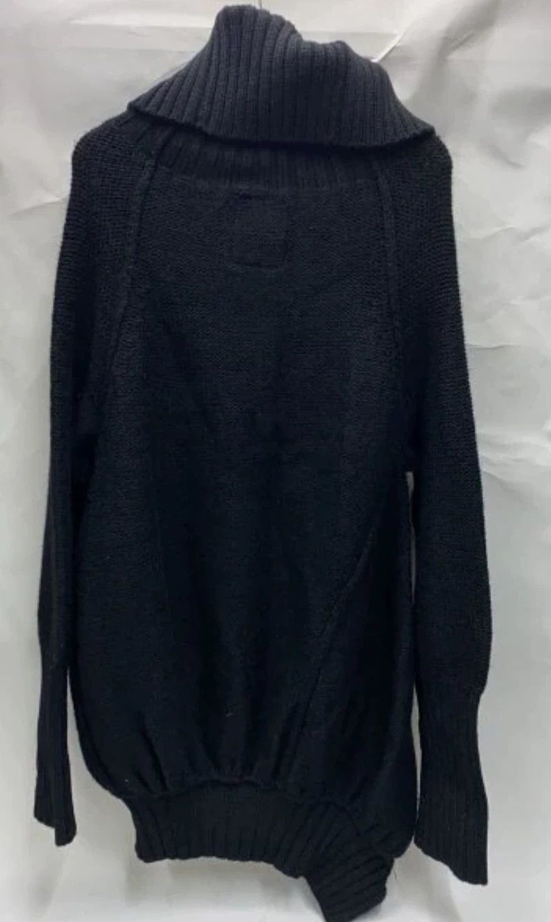 Yohji Yamamoto Yohji Yamamoto Black wool knit coat 2506-Nextarrow Size US L / EU 52-54 / 3 - 2 Thumbnail