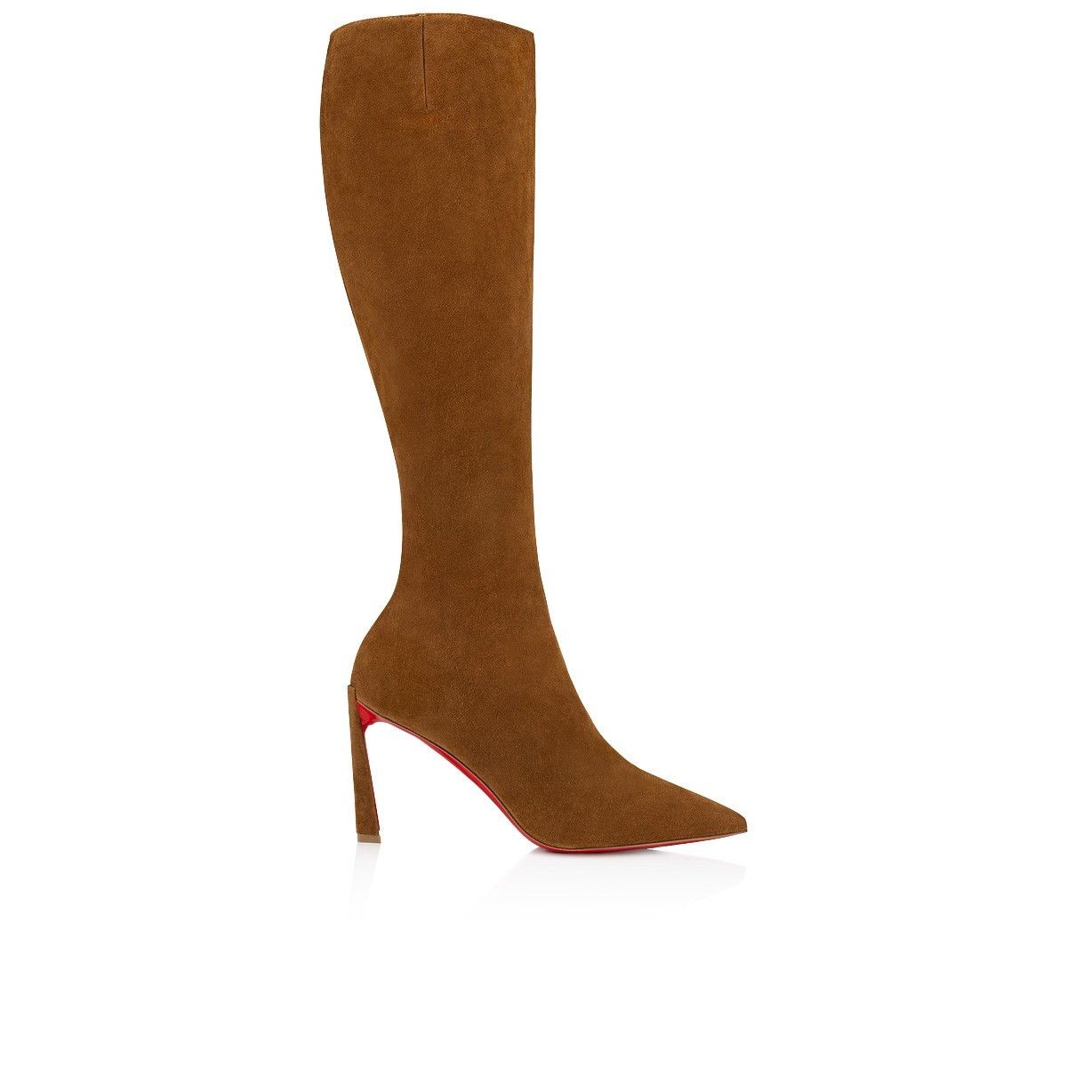 Christian Louboutin oc11z0325 Condora Botta 85 Veau Velours in Brown Size US 12 / IT 42 - 2 Thumbnail