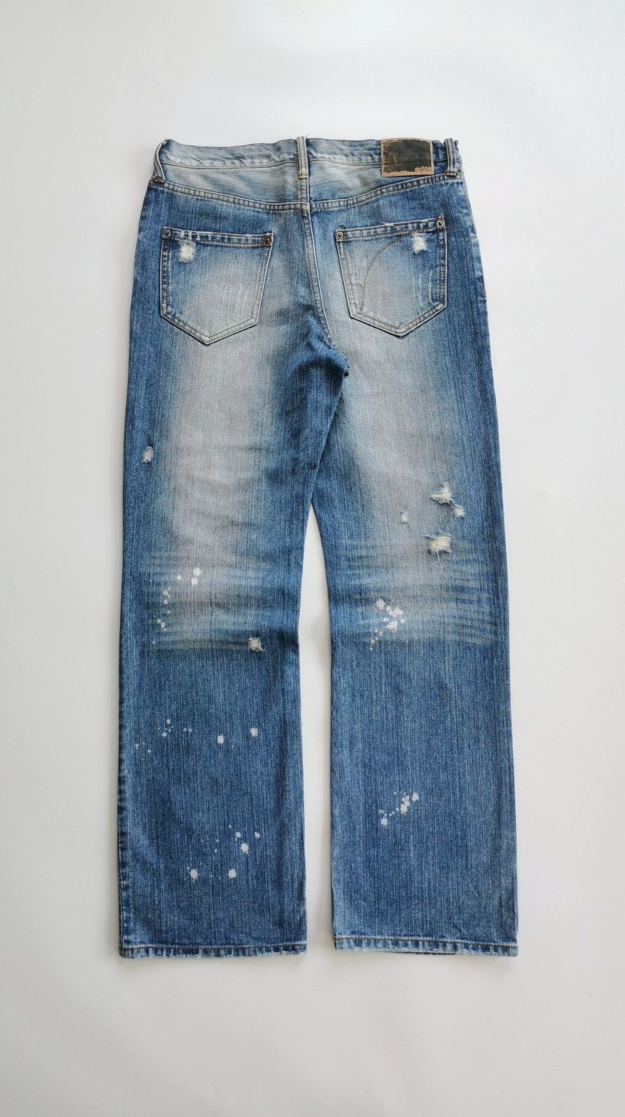 Kapital Edge G-Land Boro Patchwork Destroyed Denim Jeans Size US 30 / EU 46 - 6 Thumbnail