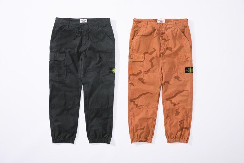 Stone Island × Supreme Supreme X Stone Island Cargo Camo Pant Coral Size US 34 / EU 50 - 5 Thumbnail