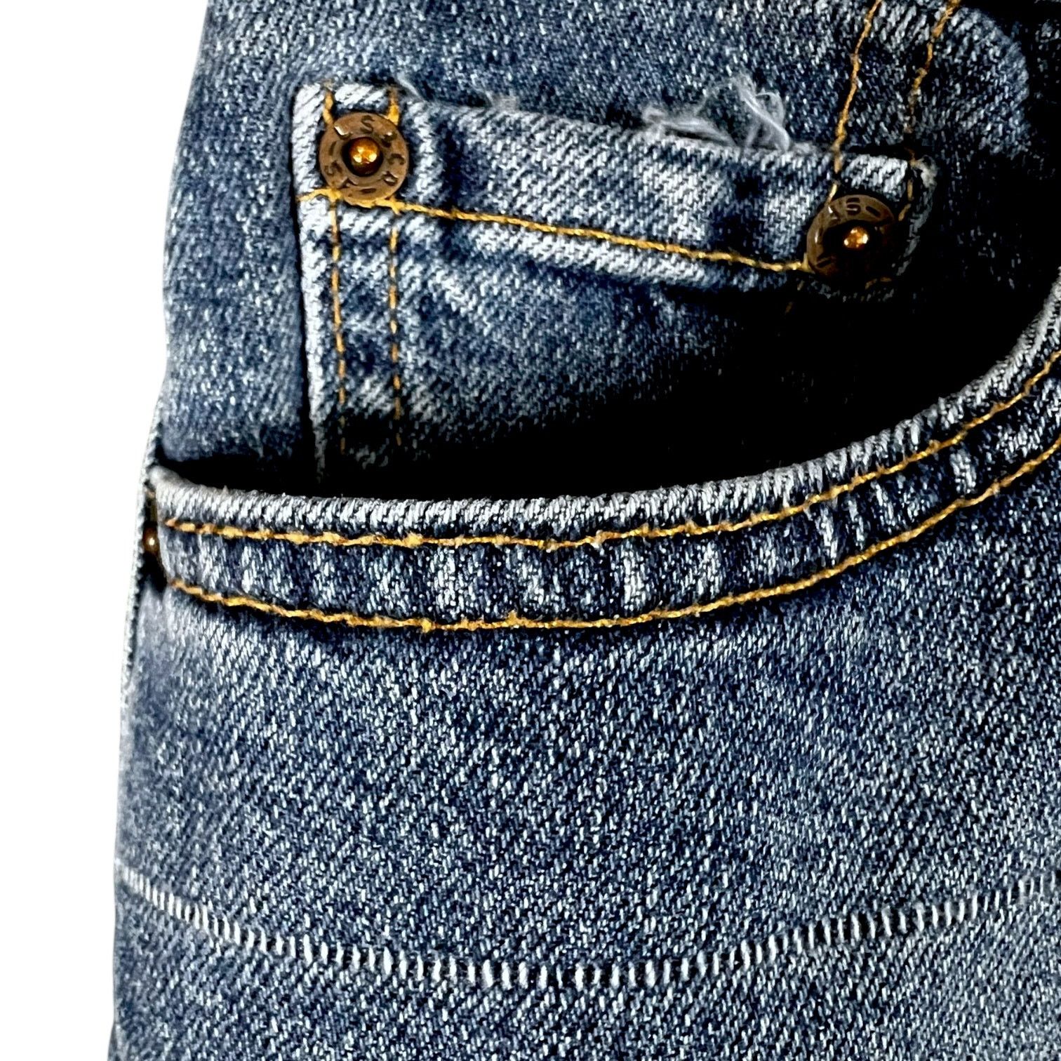 Levi's Vintage 90s Women's Levi's 512 Tapered Red Tab Jeans 12 L Size 34" / US 12 / IT 48 - 6 Thumbnail