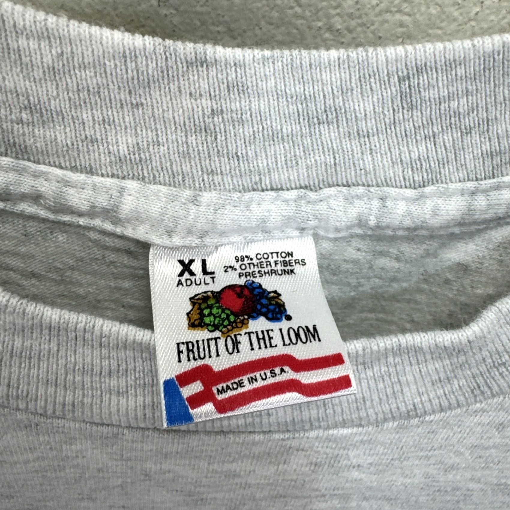 Fruit Of The Loom VINTAGE Cheyenne Software Company T Shirt XL Men Gray 90s Technology Computers Lan Network Fruit of the Loom Shirt Size US XL / EU 56 / 4 - 3 Thumbnail