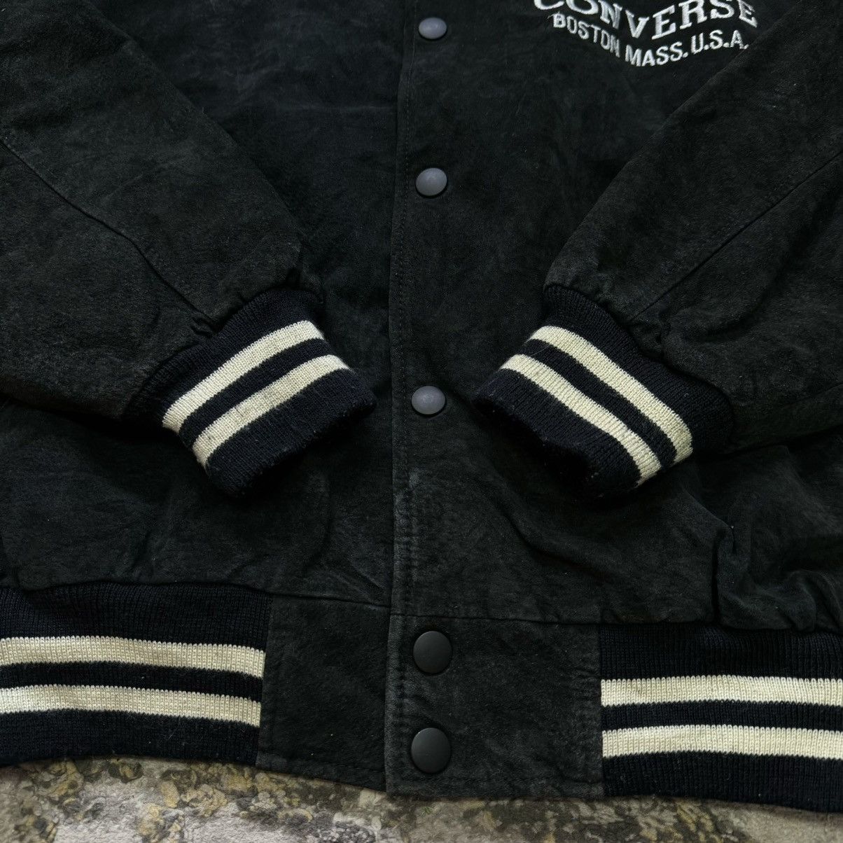 Converse × Vintage Vintage Converse All Star Boston Sport USA Varsity Jacket Size US L / EU 52-54 / 3 - 5 Thumbnail