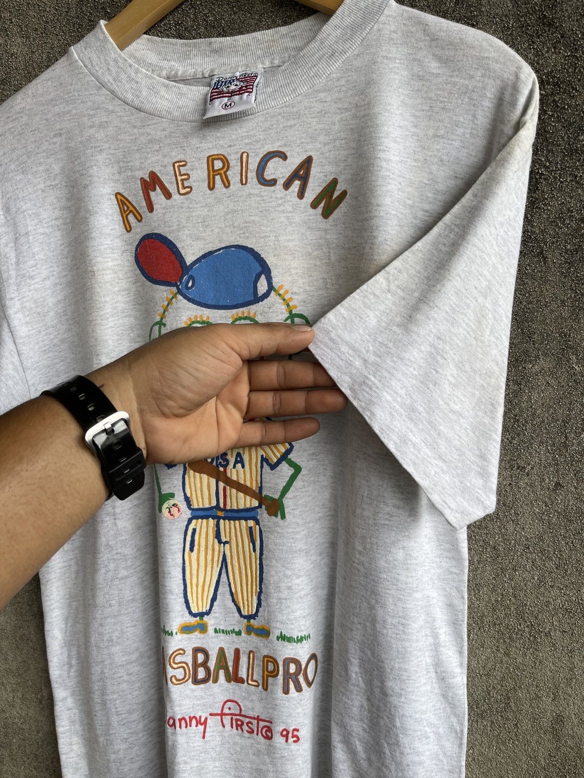 Cartoon Network Rare🔥Vtg 90’s Danny First American Basballpro Arts Tee Size US M / EU 48-50 / 2 - 9 Thumbnail