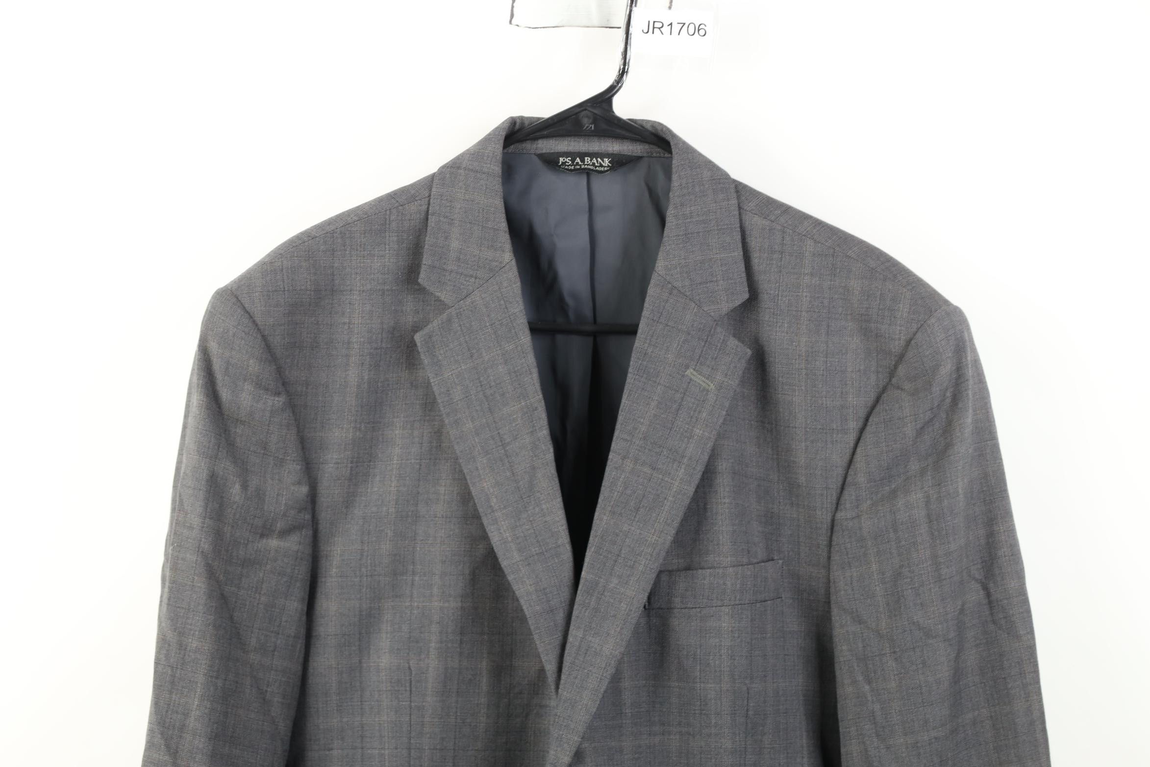 Jos. A. Bank Jos A Bank Travelers Collection Suit Coat Blazer Jacket Size US XXL / EU 58 / 5 - 2 Thumbnail
