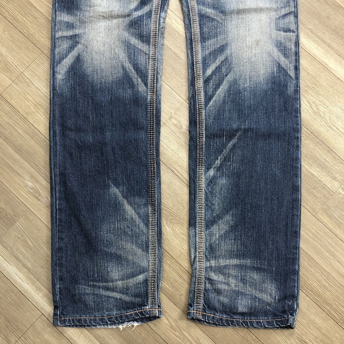 Edwin × If Six Was Nine × Japanese Brand 2000s Edwin Exclusive Vintage Nice Design Faded Jeans Y2K Size US 28 / EU 44 - 9 Thumbnail