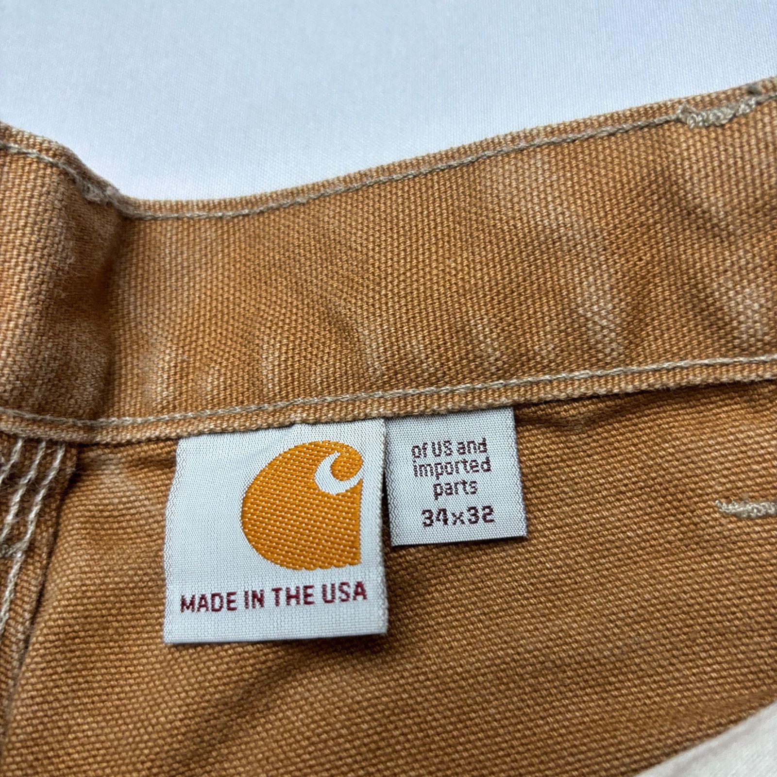 Carhartt Carhartt Iconic B01 Firm Duck Double Front Dungaree Pants 30 Size US 30 / EU 46 - 5 Thumbnail