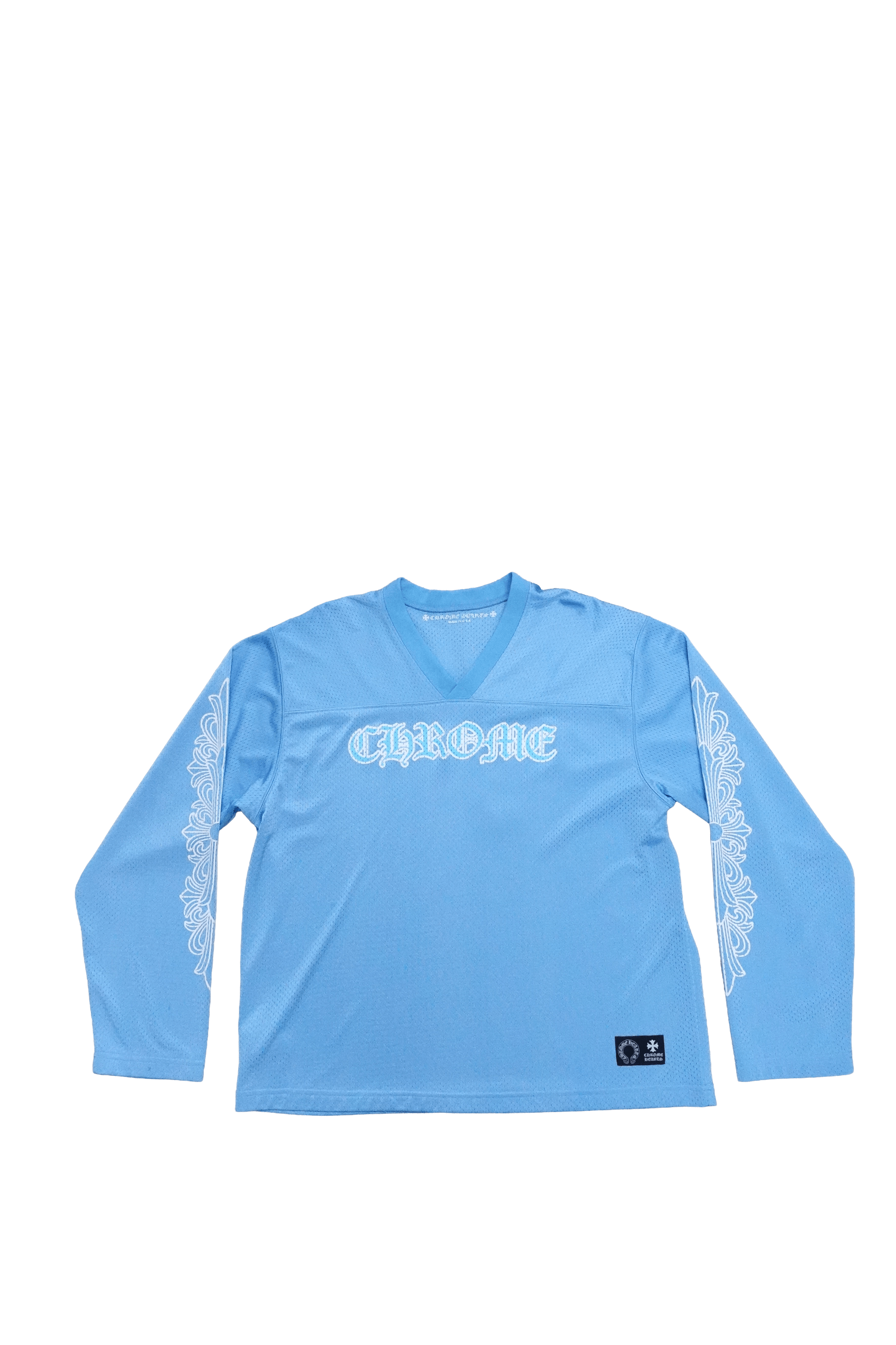 Chrome Hearts CHROME HEARTS MESH JERSEY LONG SLEEVE BLUE Size US L / EU 52-54 / 3 - 1 Thumbnail