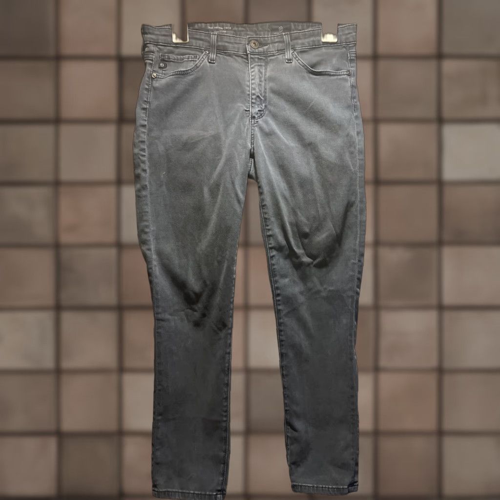Vintage Adriano Goldschmied the Prima Crop cigarette crop 27 Women Jeans Gray Cigarette Crop Crop 60% cotton 30% modal 8% polyester Size ONE SIZE - 1 Thumbnail