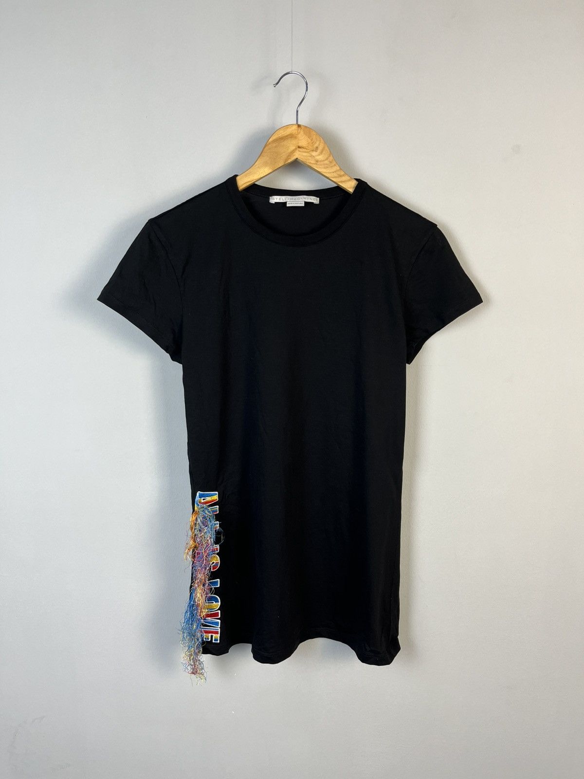 Stella McCartney Stella McCartney All Is Love Cotton Tee Shirt Made Portugal Size M / US 6-8 / IT 42-44 - 1 Thumbnail