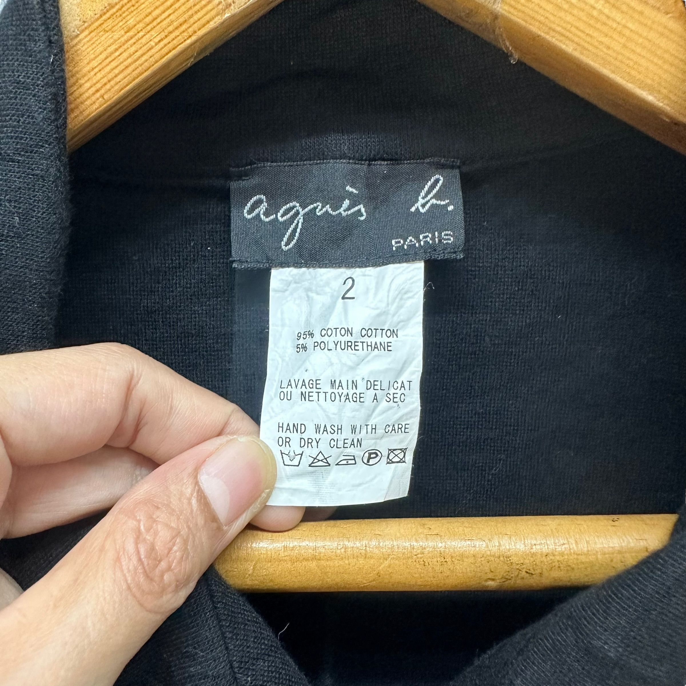 agnes b. AGNES B PARIS CROPPED CASUAL JACKET #7594-156 Size S / US 4 / IT 40 - 6 Thumbnail