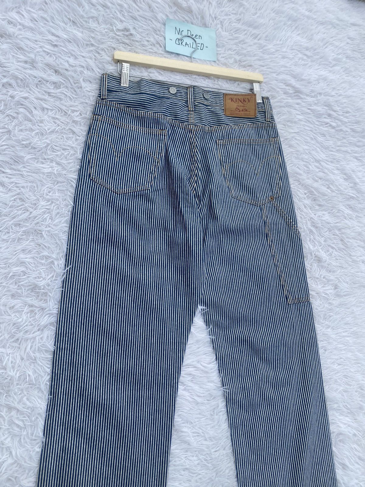 Hysteric Glamour Rare Vintage Hysteric Glamour KINKY Stripes Pant Size US 32 / EU 48 - 19 Thumbnail