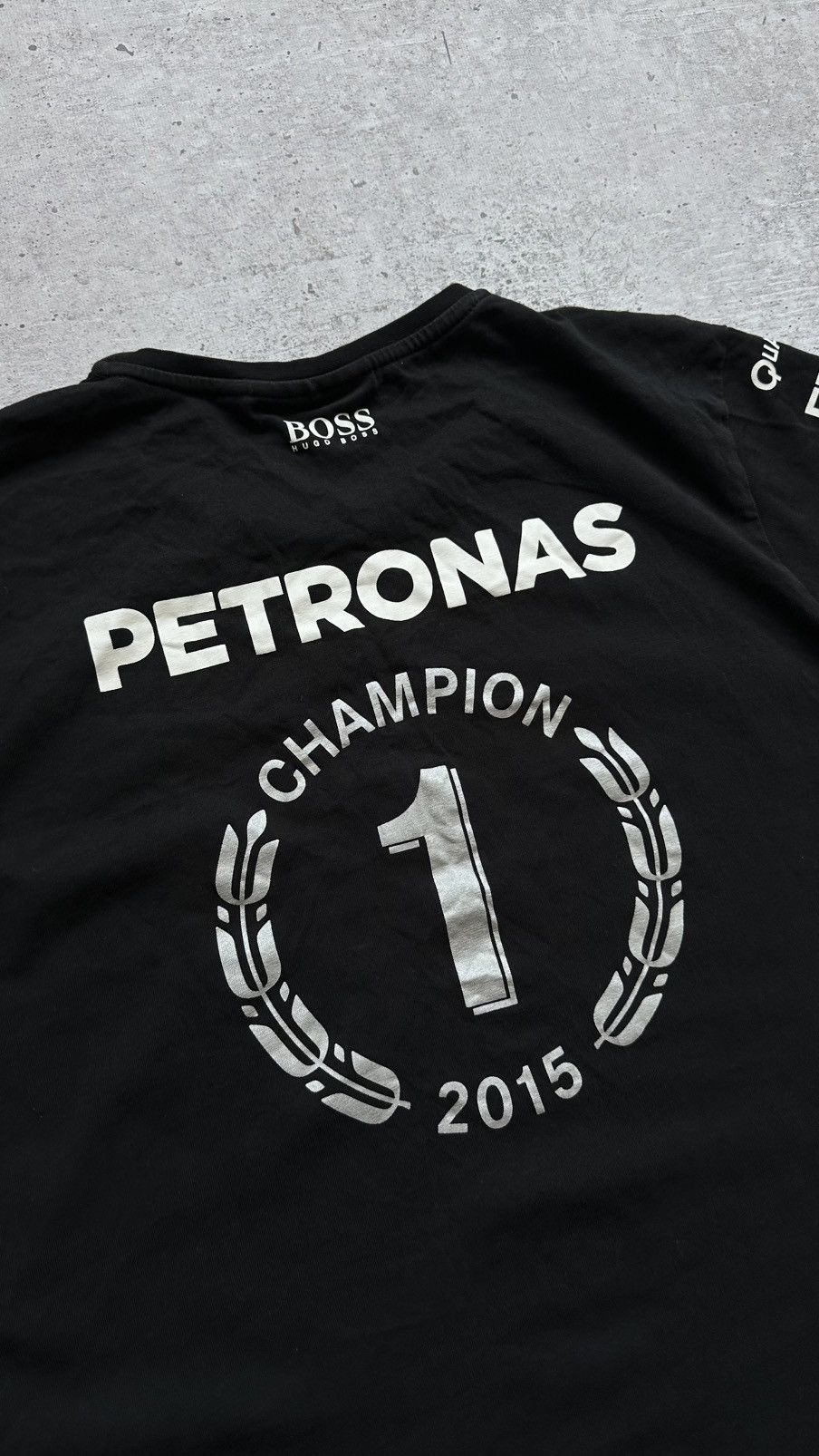 Mercedes-Benz × Vintage Mercedes-Benz F1 Team 2014/15 Champion T Shirt Size US XXL / EU 58 / 5 - 18 Thumbnail