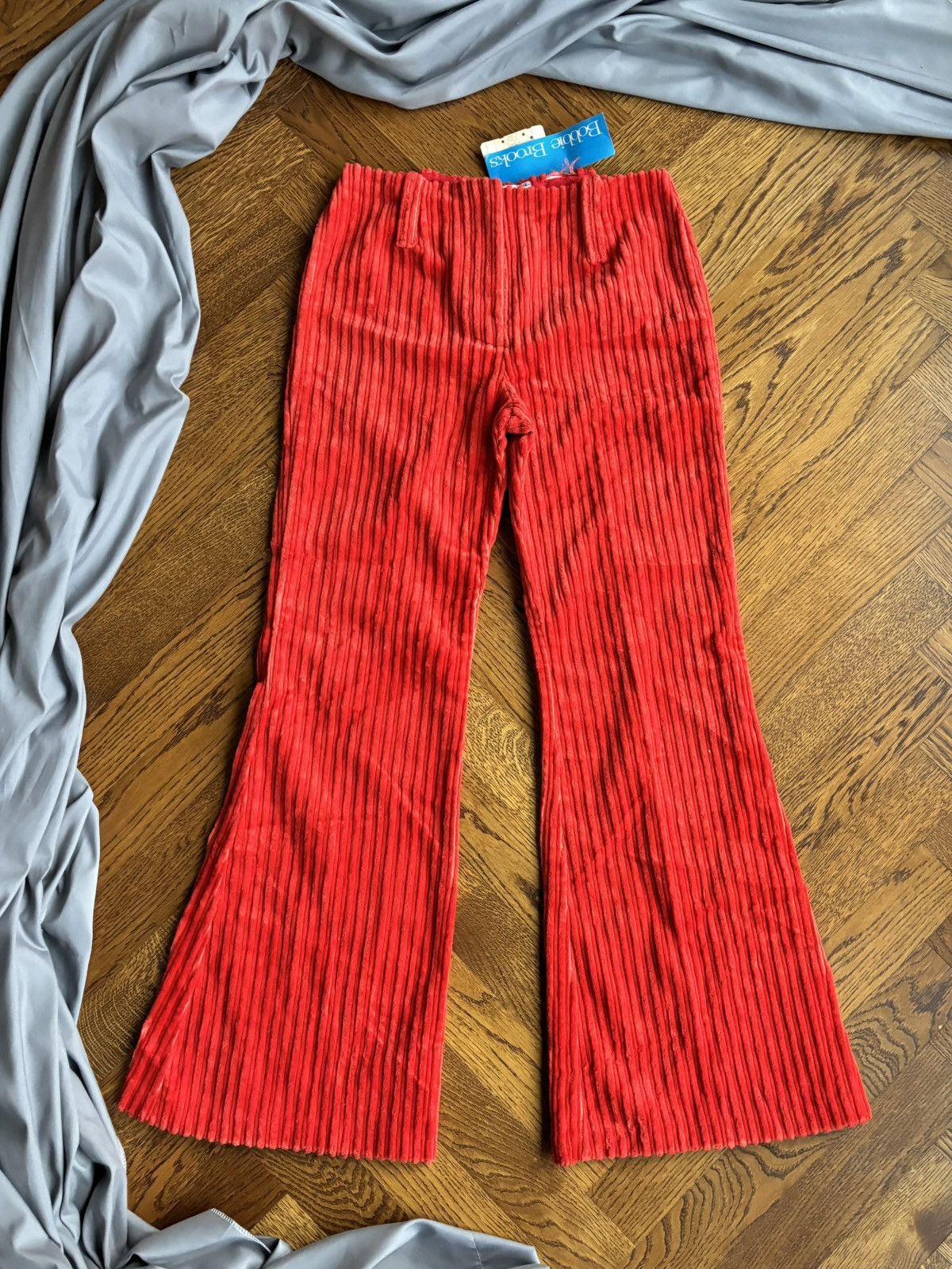 Sears × Vintage 1970s Vintage Bellbottoms Corduroy Flared Wide Hippie Thick Size 27" / US 4 / IT 40 - 11 Thumbnail