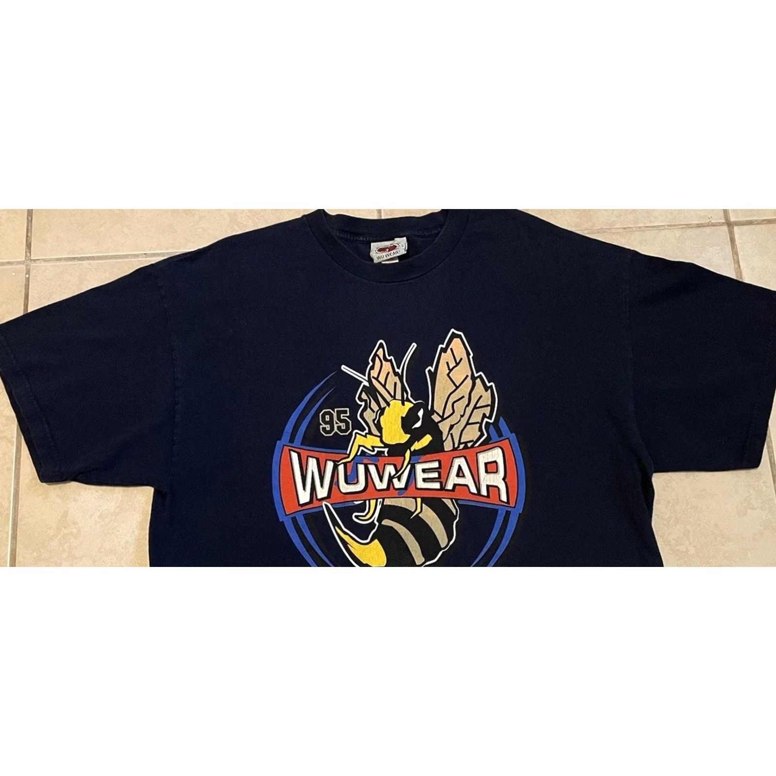 Vintage VINTAGE Wu Wear Shirt 2XL Blue Hip Hop 90s NYC Rap Tee Mens Forever Size US XXL / EU 58 / 5 - 7 Thumbnail