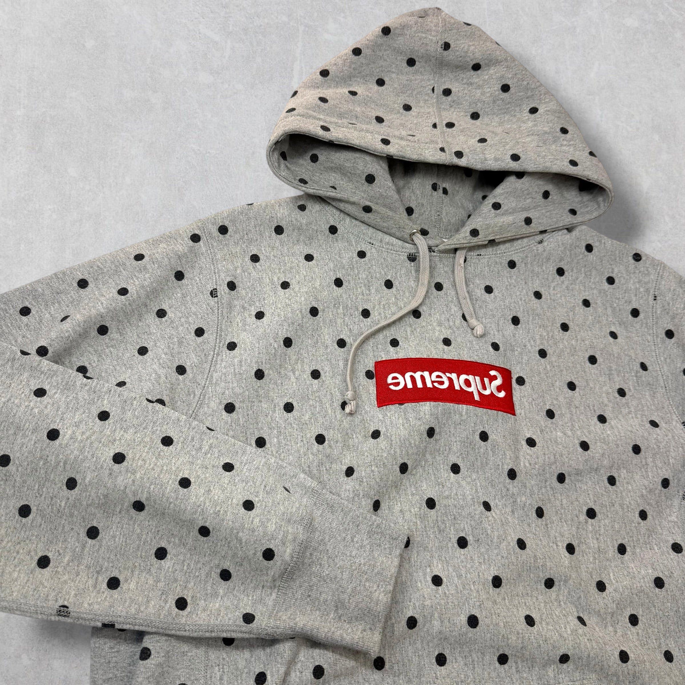 Supreme Supreme x CDG Shirt Polka Dot Box Logo Hoodie L Size US L / EU 52-54 / 3 - 3 Thumbnail