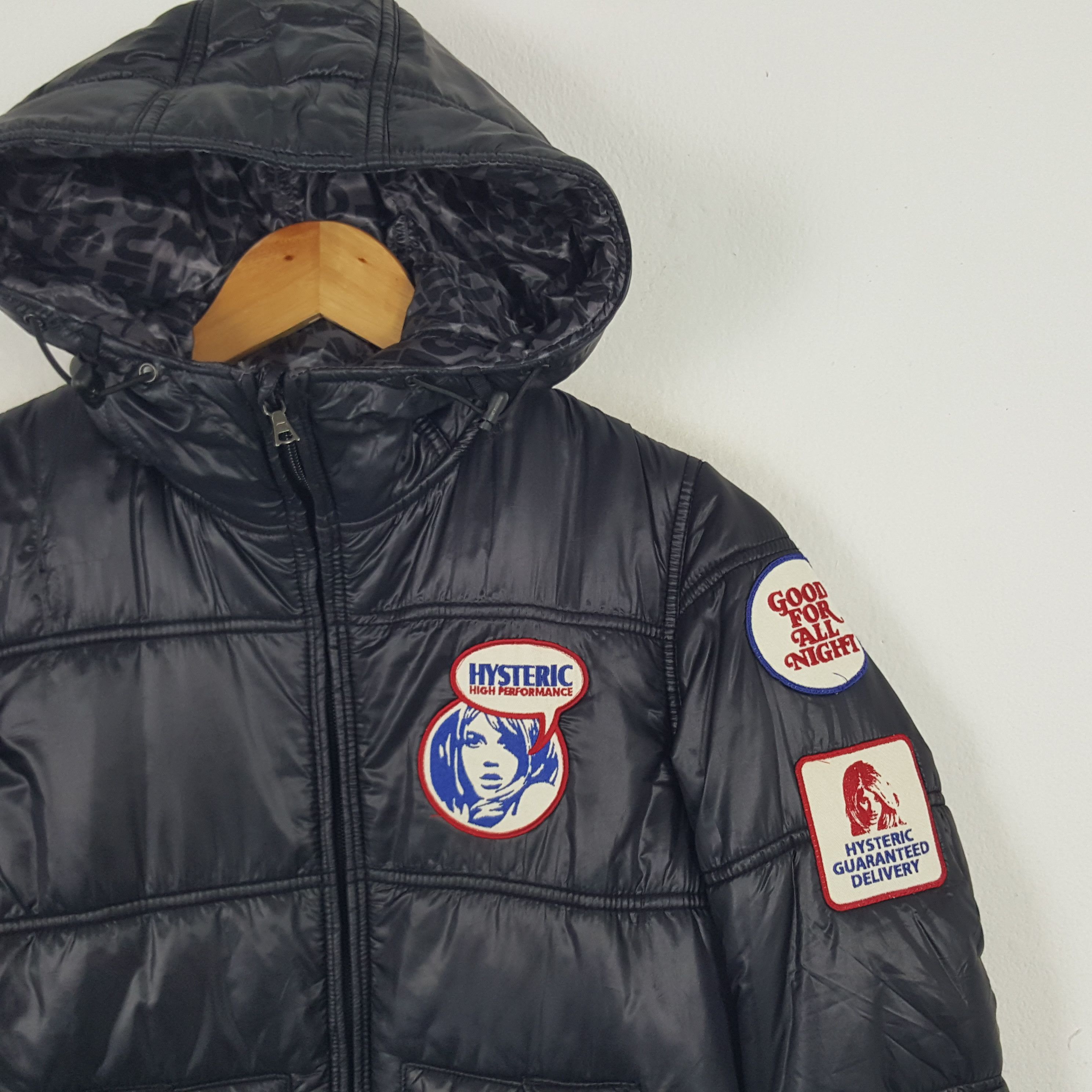 Hysteric Glamour × Japanese Brand × Vintage Vintage Hysteric Glamour Japanese Brand Puffer Jacket Size XS / US 0-2 / IT 36-38 - 2 Thumbnail
