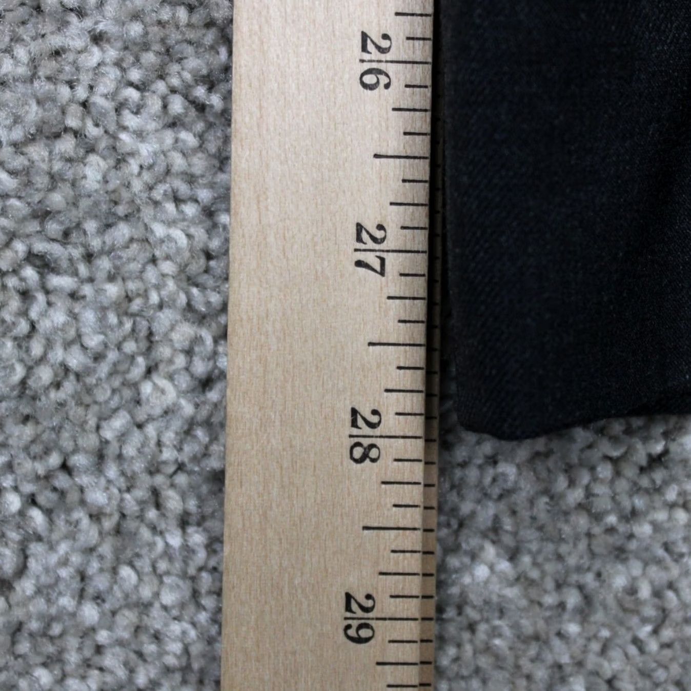 Vintage L.L. Bean Dress Pants Mens 36 Gray 100% Wool Classic Fit Straight Leg 28" inseam Size US 36 / EU 52 - 4 Thumbnail