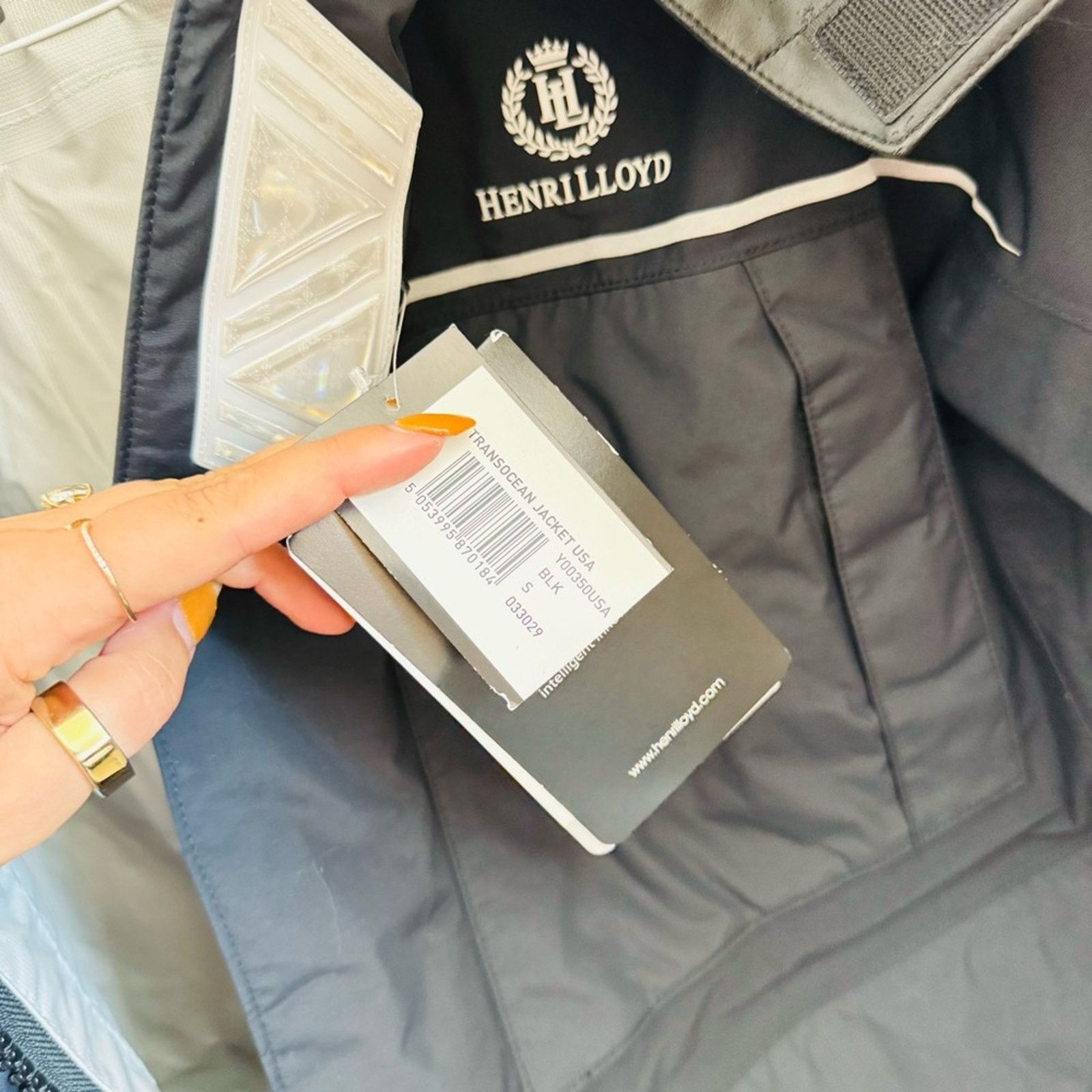 Henri Lloyd NEW Henri Lloyd $995 Black Jacket Waterproof Sailing Coat Size US S / EU 44-46 / 1 - 11 Thumbnail