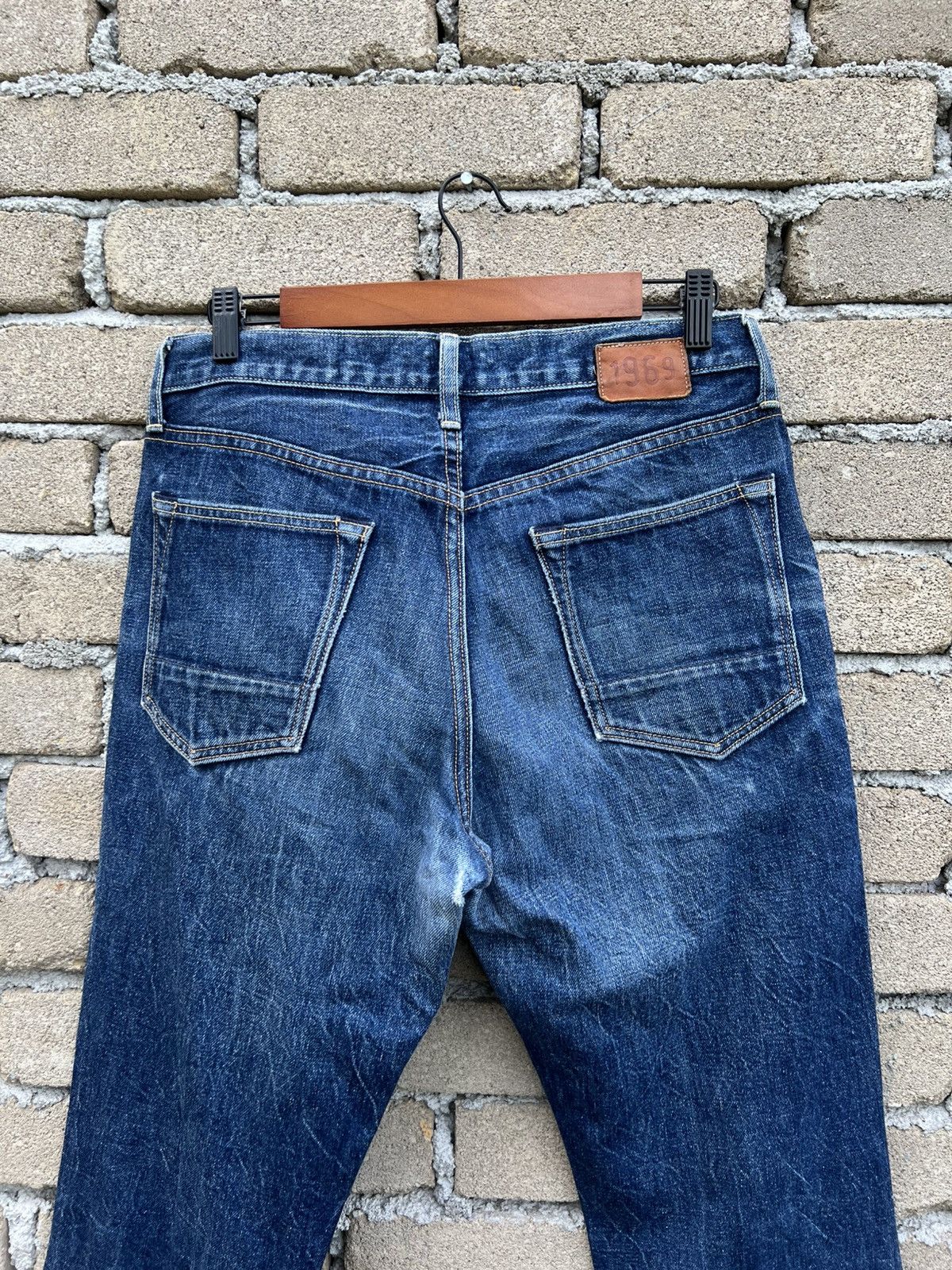 Gap GAP 1969 Denim Jeans Slim Fit Boot Waist 32-33" Size US 32 / EU 48 - 6 Thumbnail