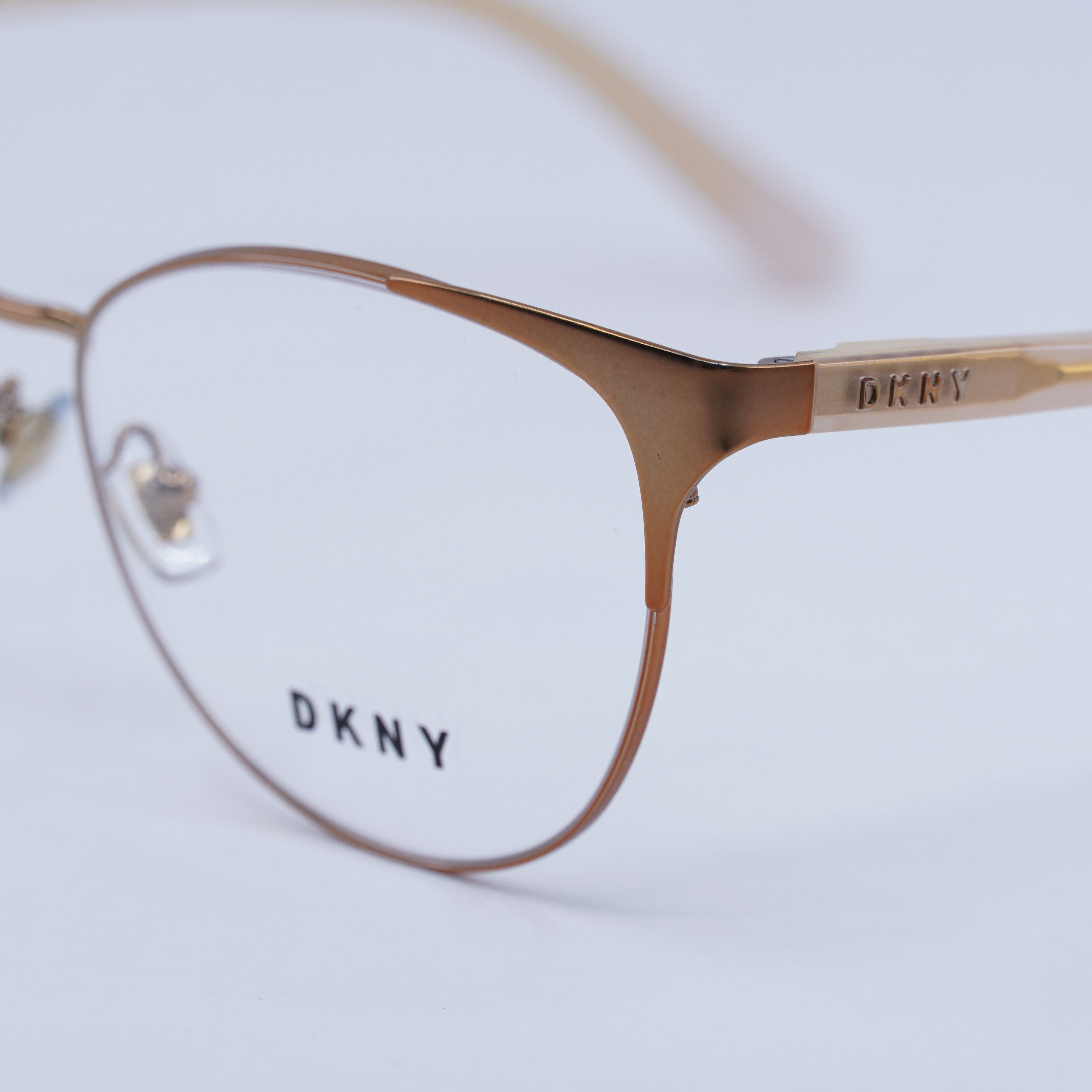 DKNY Dkny DY5654 1242 Eyeglasses Rose Gold 54mm Cat Eye Frame Size ONE SIZE - 2 Thumbnail