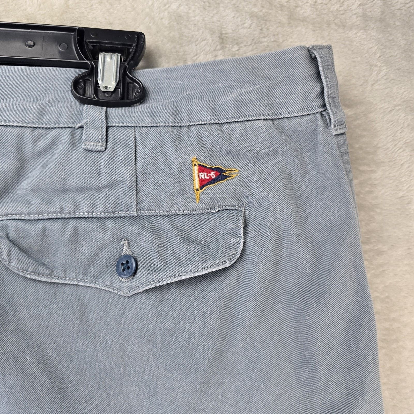 Polo Ralph Lauren Polo Ralph Lauren GI Short Fit Shorts Mens 42 Blue Nautical Size US 42 / EU 58 - 11 Thumbnail