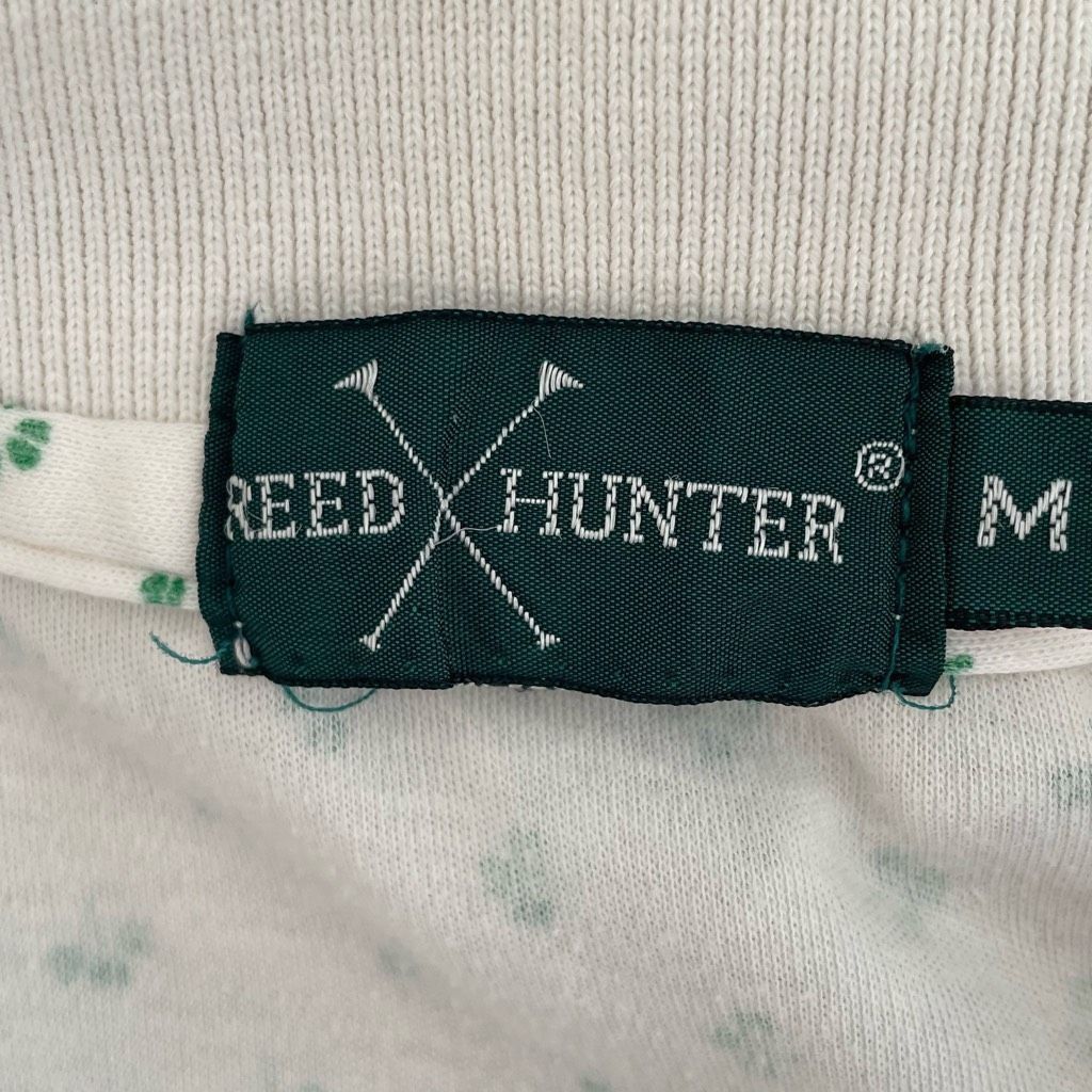 Vintage Vintage 80s Reed Hunter Shamrock Cropped Polo Shirt S M Size S / US 4 / IT 40 - 6 Thumbnail