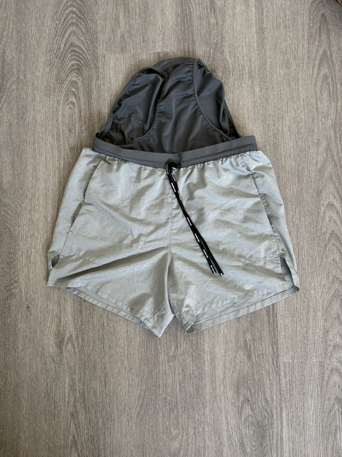 Nike Nike Dri-fit Grey Running Shorts Size US 28 / EU 44 - 1 Thumbnail