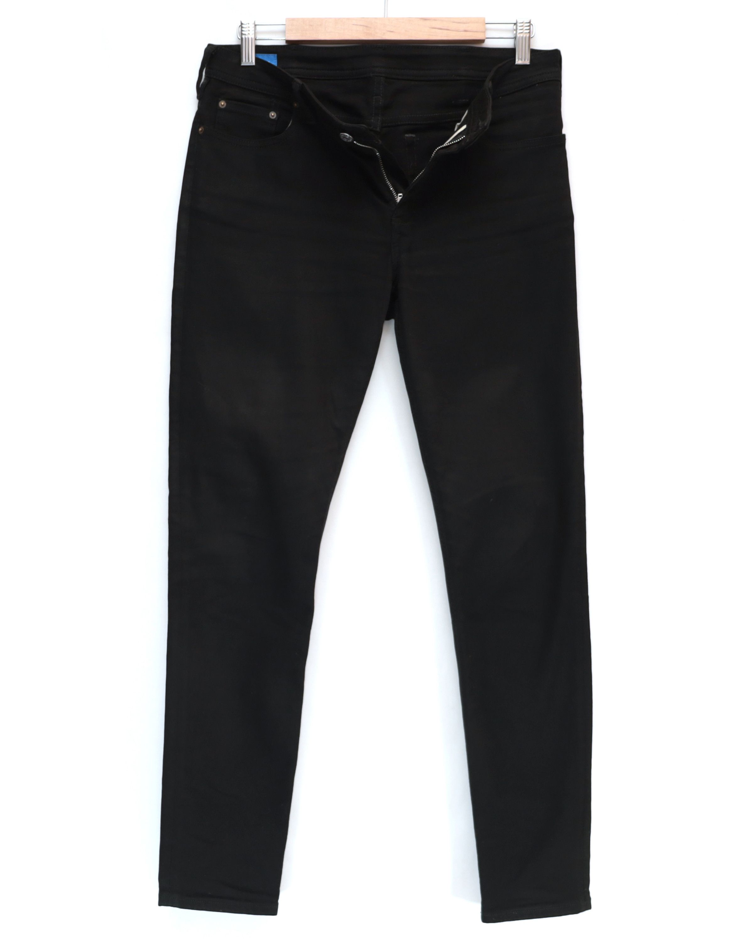 Acne Studios RRP $220 Acne Studios Climb Stay Black Jeans Size 32" / US 10 / IT 46 - 2 Thumbnail