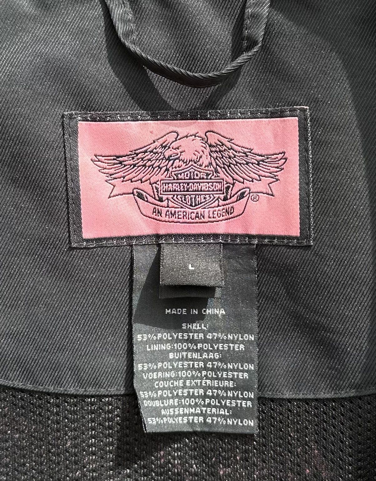 Harley Davidson × Vintage Harley-Davidson Vintage Women's Biker Logo Jacket Coat L Size L / US 10 / IT 46 - 8 Thumbnail