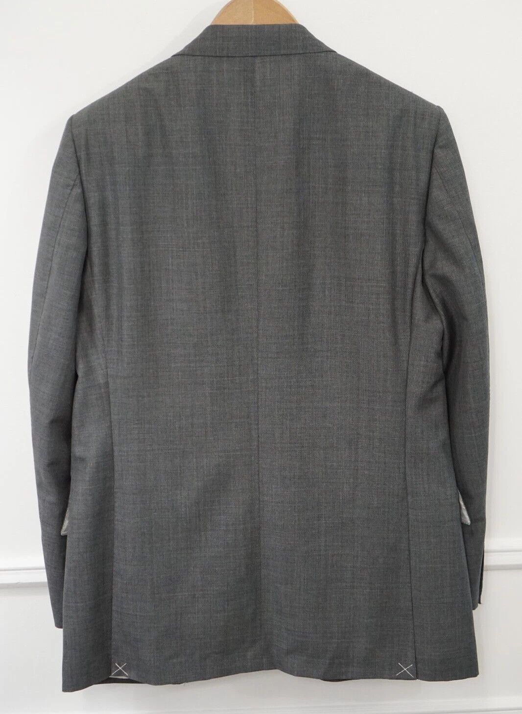 Suitsupply Men Suitsupply Blazer Washington Grey Peak Wool Mohair US44 Size 44R - 2 Thumbnail
