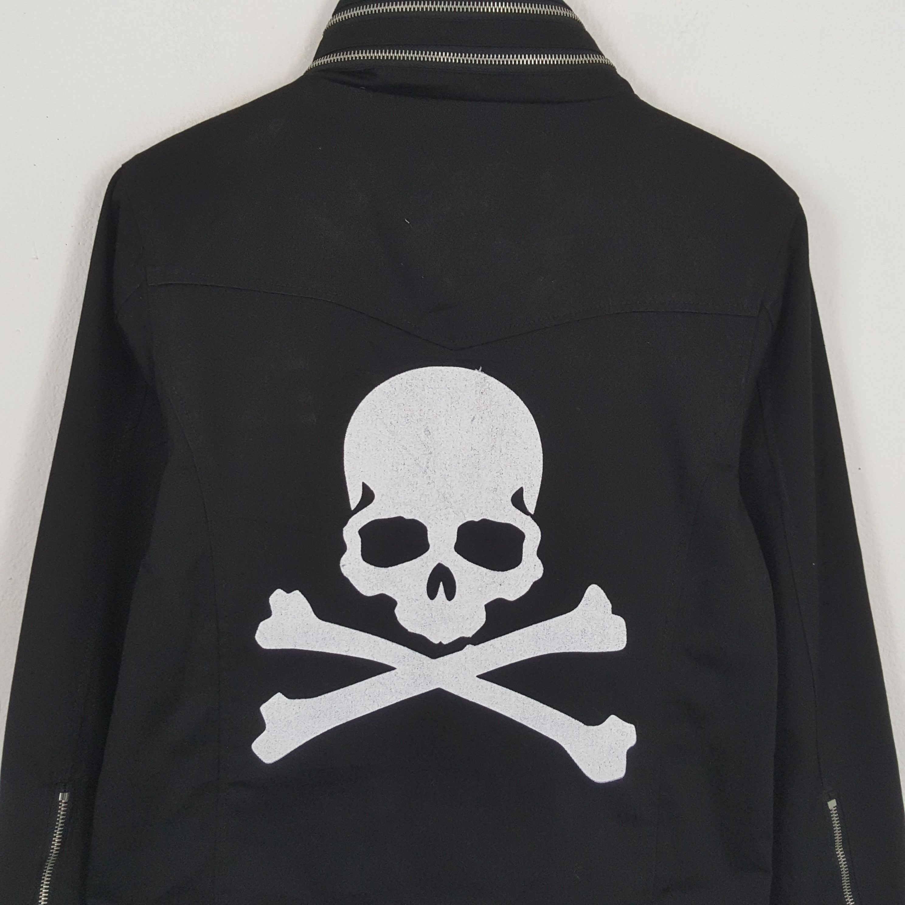 Vintage Vintage SKULLS Japanese Brand Punk Style Jacket Size US XS / EU 42 / 0 - 2 Thumbnail
