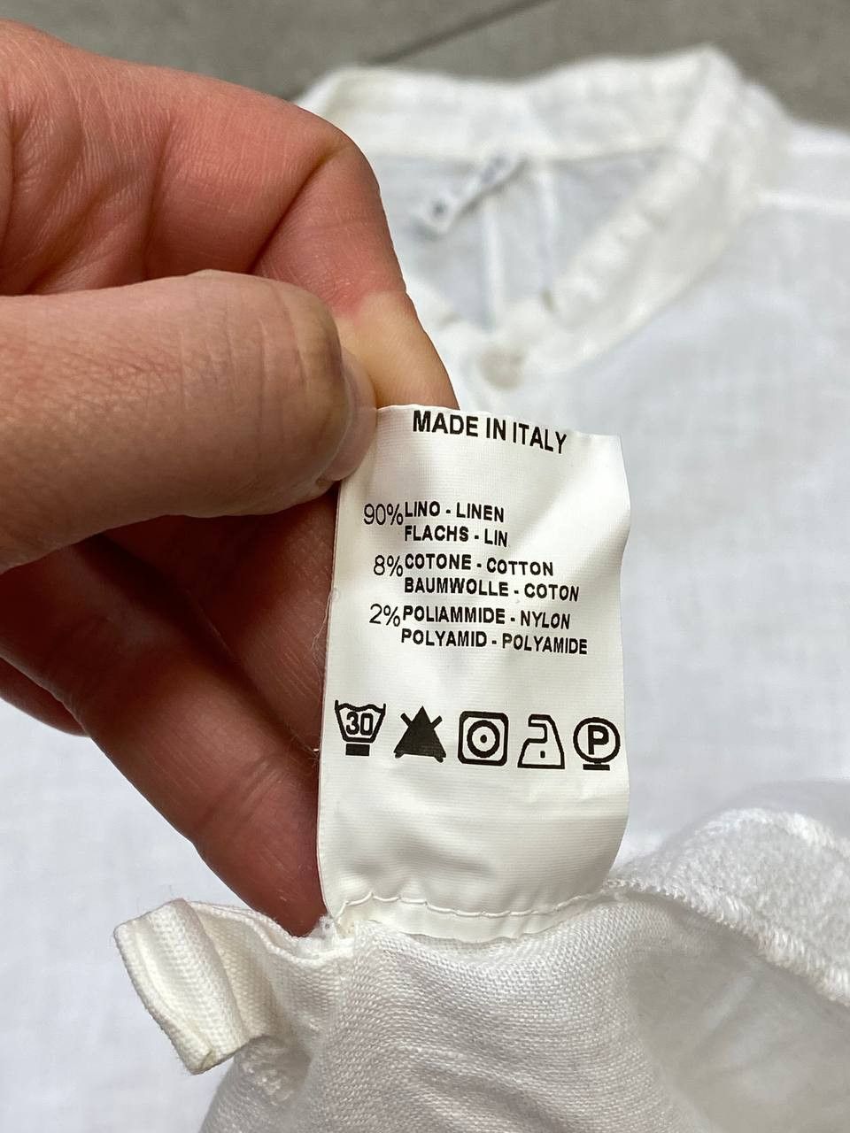 Transit Transit Avant-Garde Linen Buttons Short Sleeve Shirt Size US XL / EU 56 / 4 - 12 Thumbnail