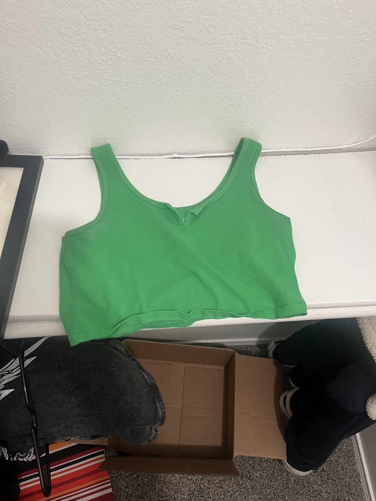 Other Green crop top Size L / US 10 / IT 46 - 2 Thumbnail