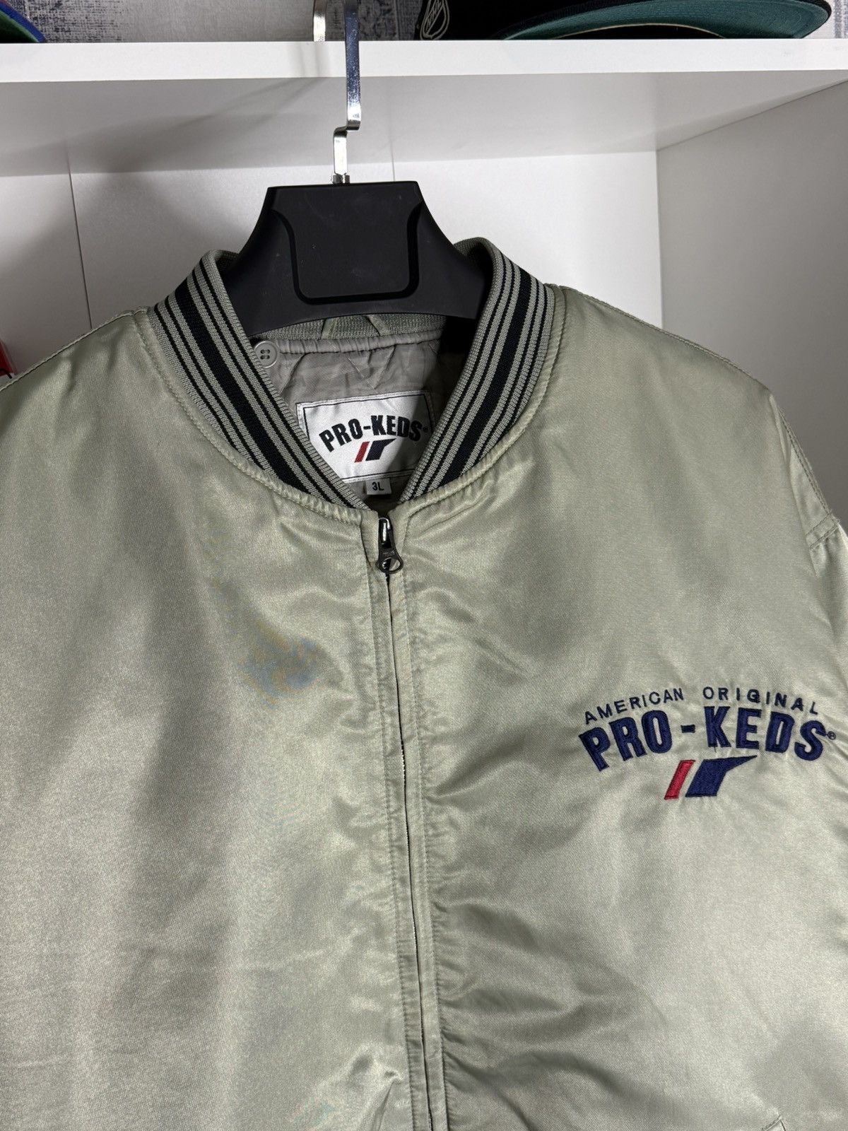 Pro-Keds Vintage Pro-Keds Big logo Bomber size 3L Size US XXL / EU 58 / 5 - 6 Thumbnail