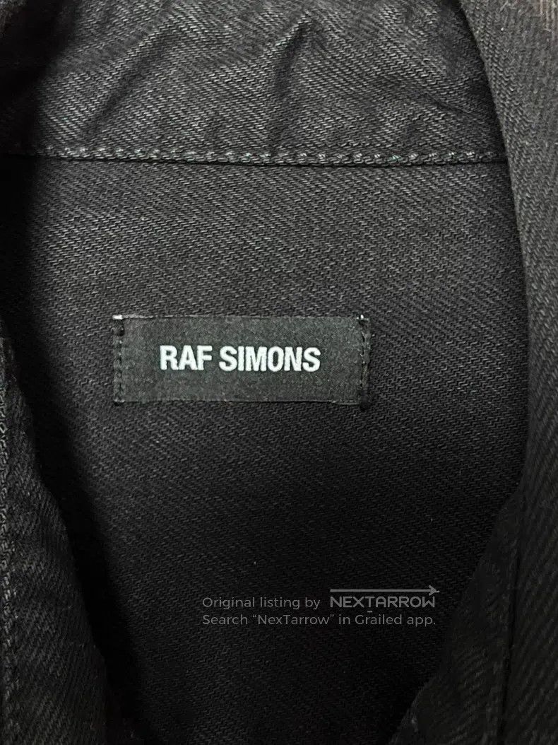 Raf Simons Raf Simons 19ss silver portrait patch denim shirt Size US S / EU 44-46 / 1 - 4 Thumbnail