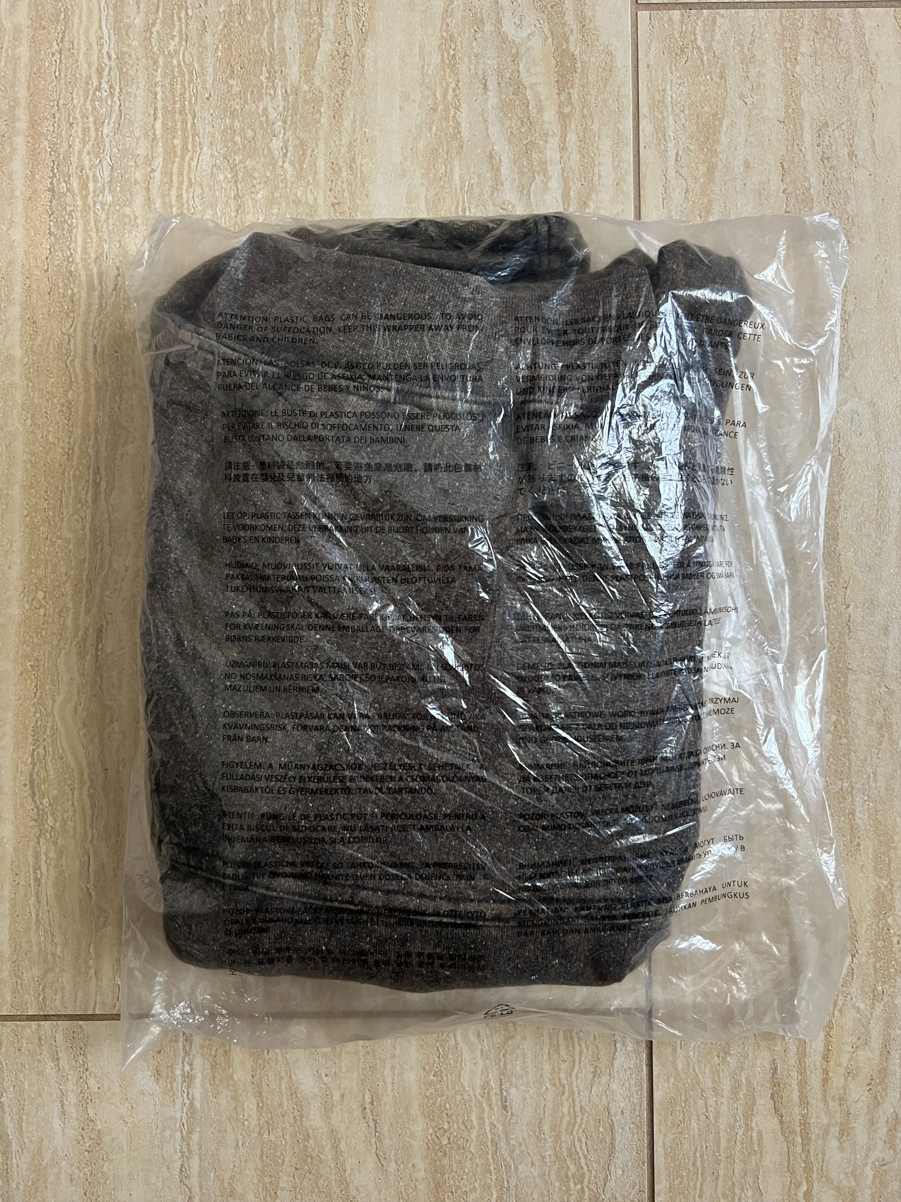 Travis Scott Travis Scott Cactus Jack World Event Bleached Black Hoodie M Size US M / EU 48-50 / 2 - 5 Thumbnail