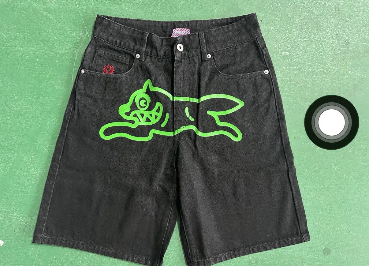 Billionaire Boys Club Billionaire Boys Club BBC Flying Dog Denim Shorts Size US 34 / EU 50 - 1 Thumbnail