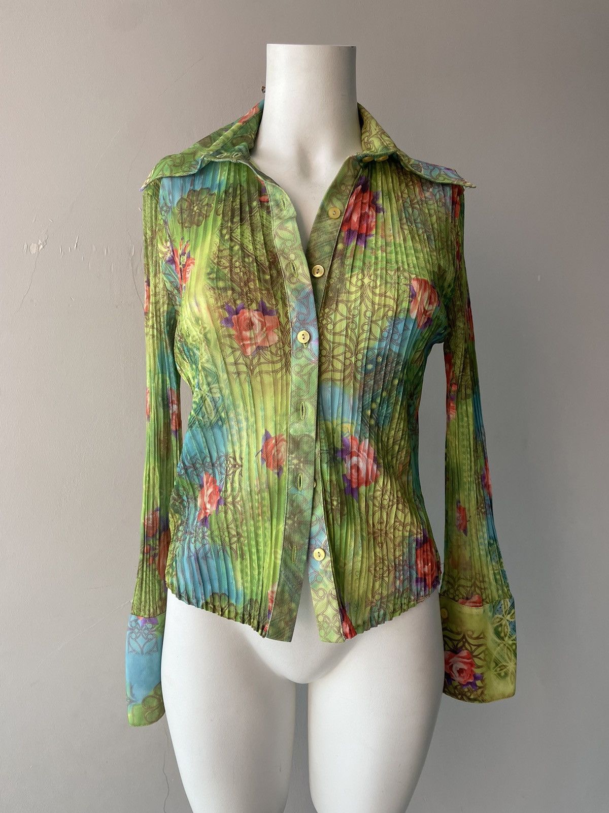 Vintage Italian shirt Size M / US 6-8 / IT 42-44 - 8 Thumbnail
