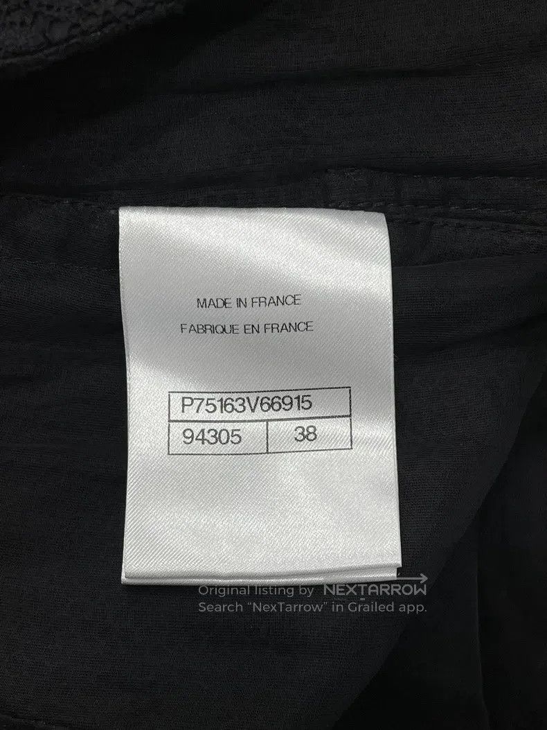 Chanel Chanel Black lace skirt Size 25" / US 0 / IT 36 - 4 Thumbnail