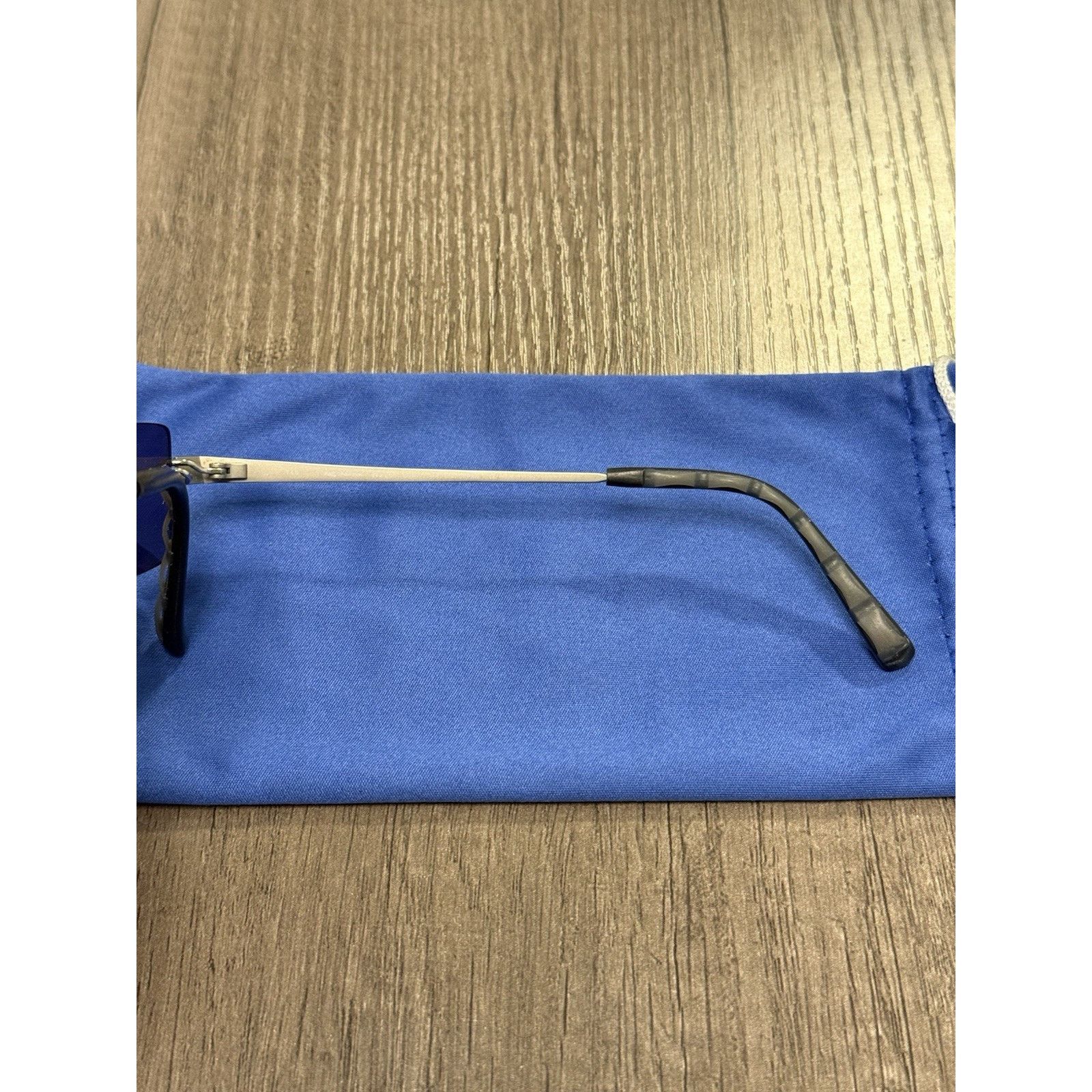 Japanese Brand Kazuo Kawasaki Eyeglasses, MP703, Titanium, Japan Size ONE SIZE - 5 Thumbnail