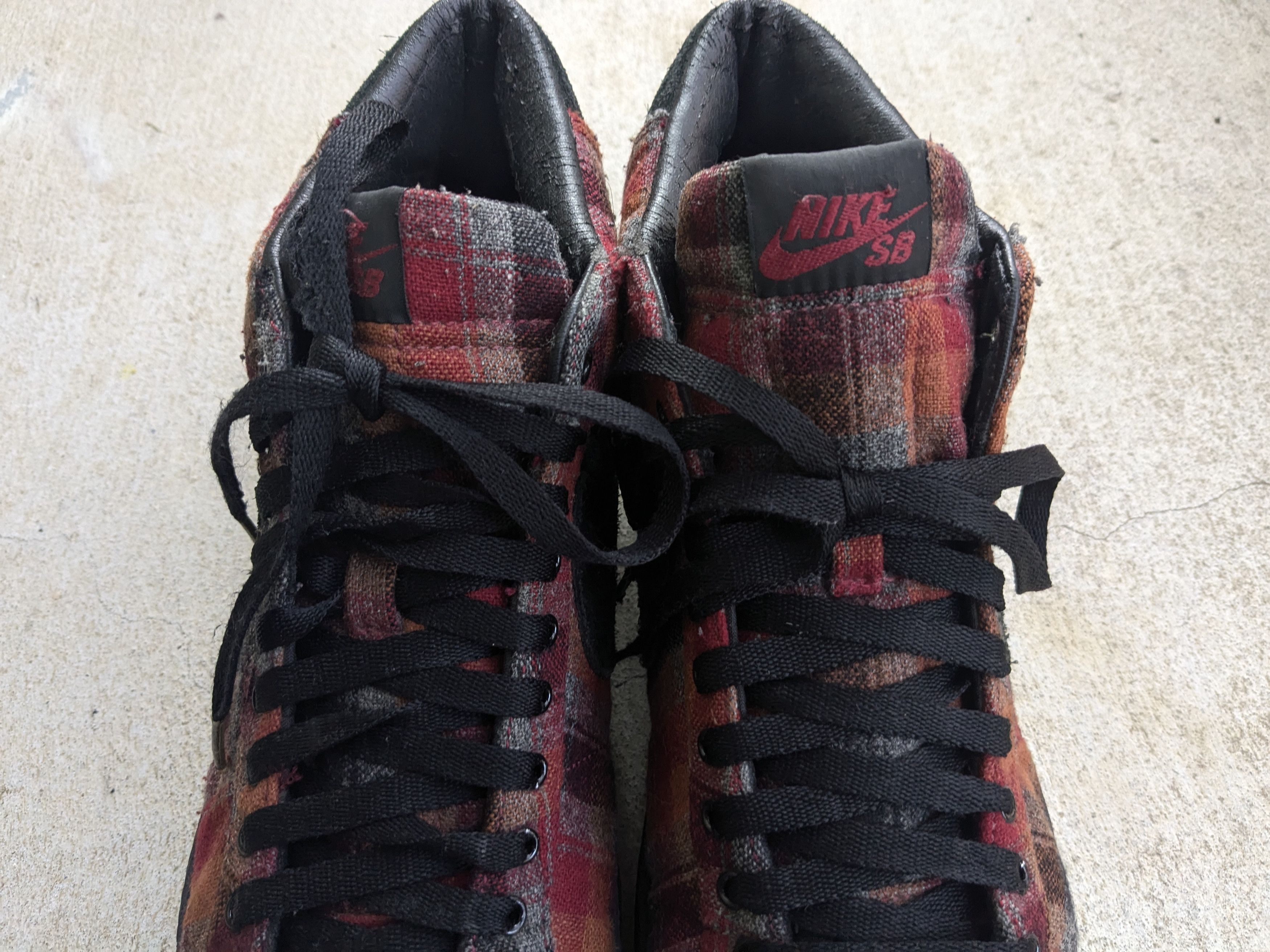Nike NIKE SB BLAZER HIGH PRM Todd Jordan 310801-601 Plaid Size US 10.5 / EU 43-44 - 5 Thumbnail