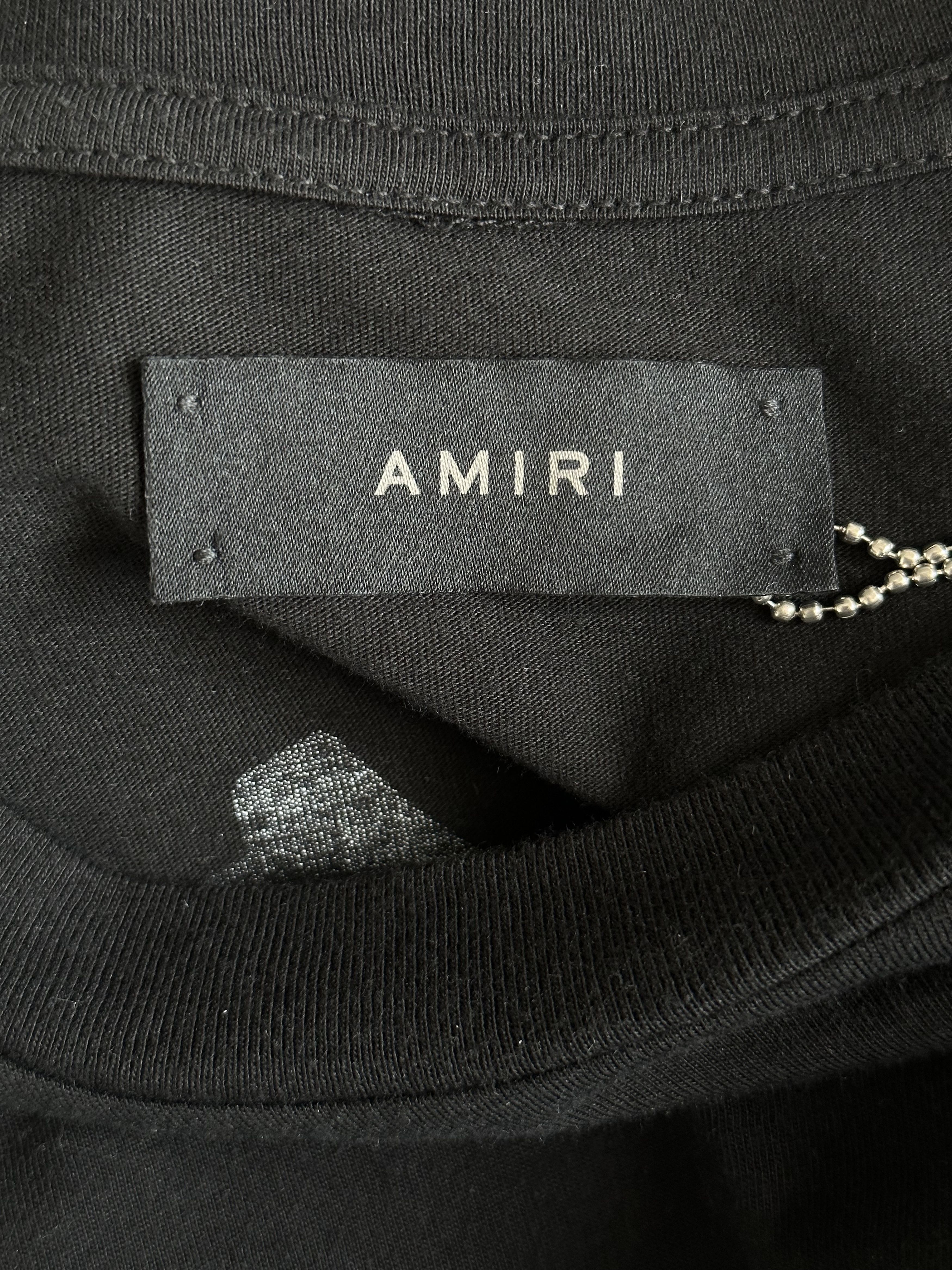 Amiri Amiri Black Gradient Bones T-Shirt Size US XXL / EU 58 / 5 - 3 Thumbnail