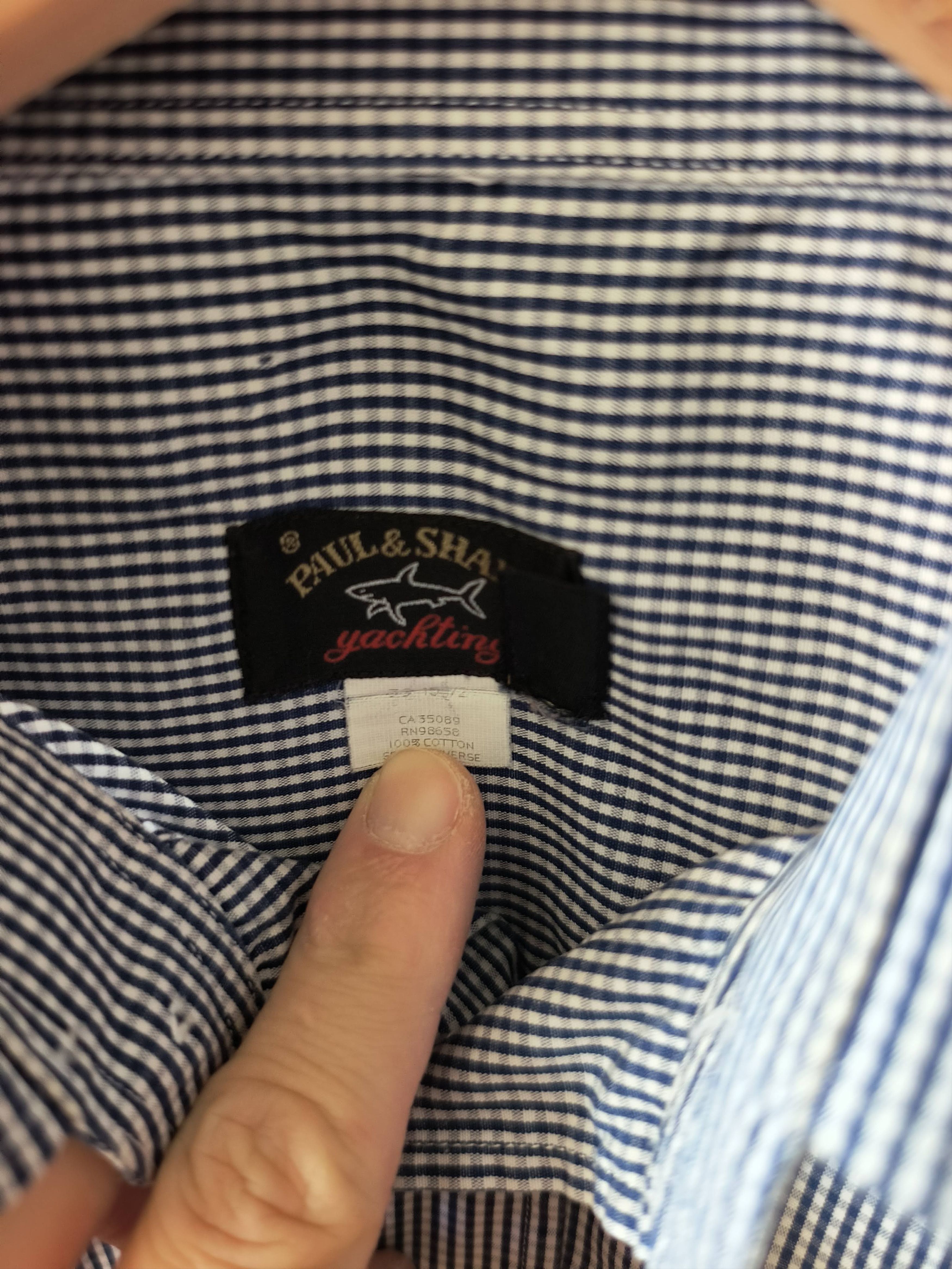 Paul & Shark Paul & Shark Yachting Shirt – Size 15.5" (Made in Italy) Size US L / EU 52-54 / 3 - 3 Thumbnail