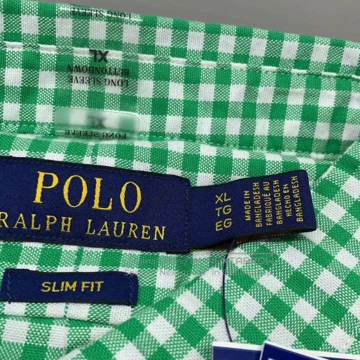Polo Ralph Lauren Polo Ralph Lauren Green Check Long. Size US XL / EU 56 / 4 - 4 Thumbnail