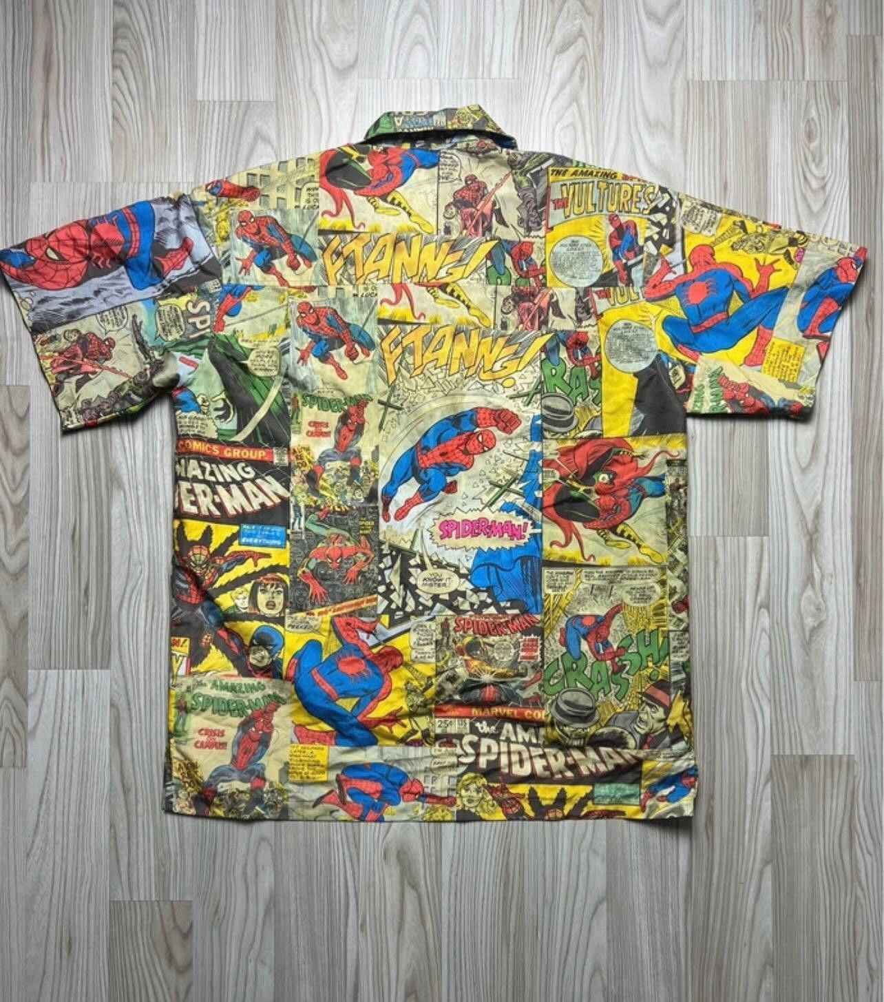 Marvel Comics Marvel comics Ralph Marlin Spider Man shirt button up Size US L / EU 52-54 / 3 - 5 Thumbnail