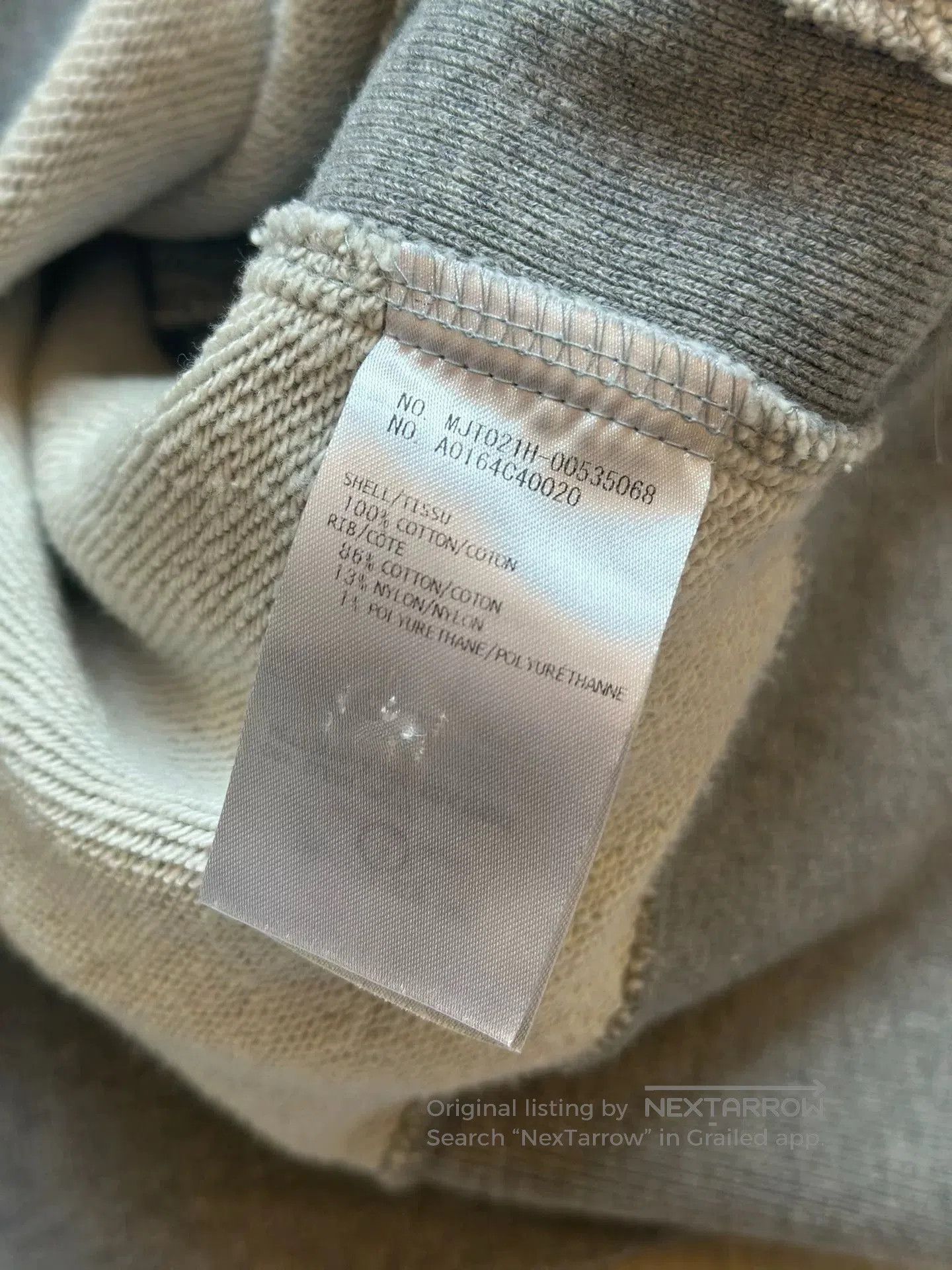Thom Browne Thom Browne Gray Four-Stripe Sweatshirt. Size US M / EU 48-50 / 2 - 4 Thumbnail