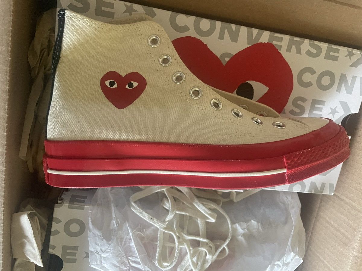 Comme des Garcons PLAY Chuck Taylor Size US 9.5 / IT 39.5 - 2 Thumbnail