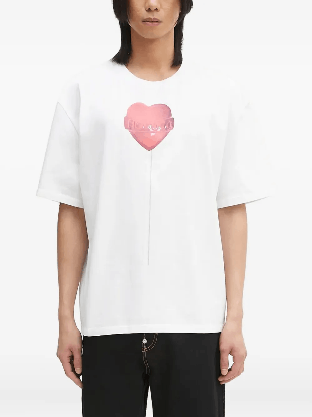Other White Print T-Shirt for Men – Graphic Casual Tee Size US S / EU 44-46 / 1 - 3 Thumbnail